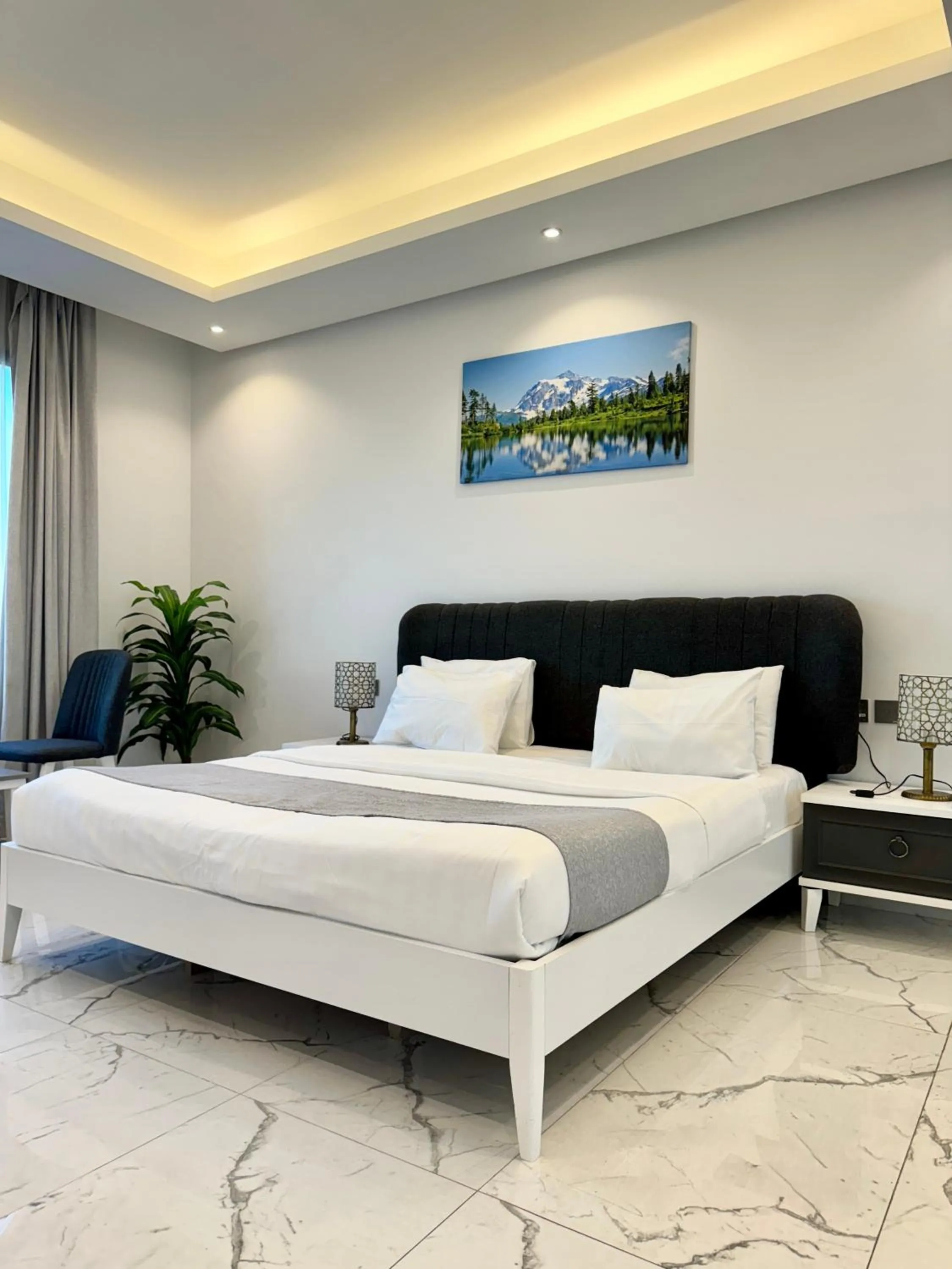 View (from property/room), Bed in Al Safwa One