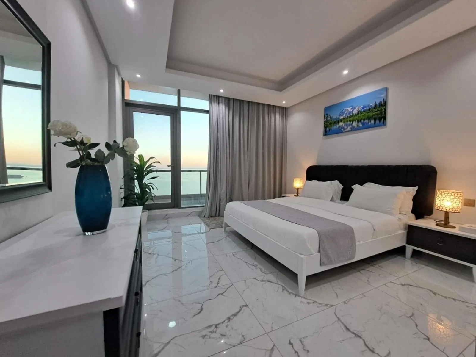 View (from property/room), Bed in Al Safwa One