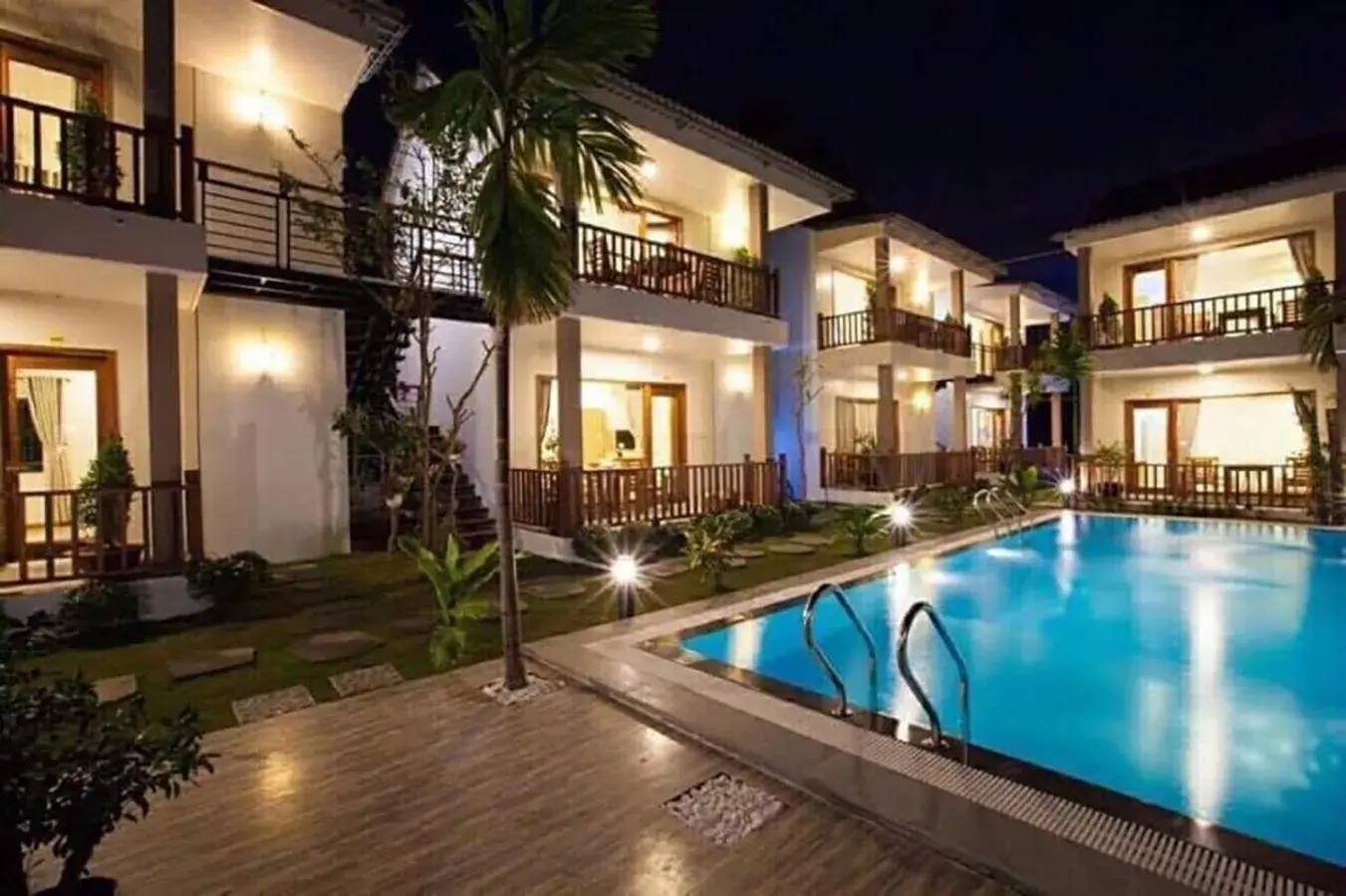 Swimming pool in Mộc Lam Bungalow Phú Quốc Swimming pool in Mộc Lam Bungalow Phú Quốc