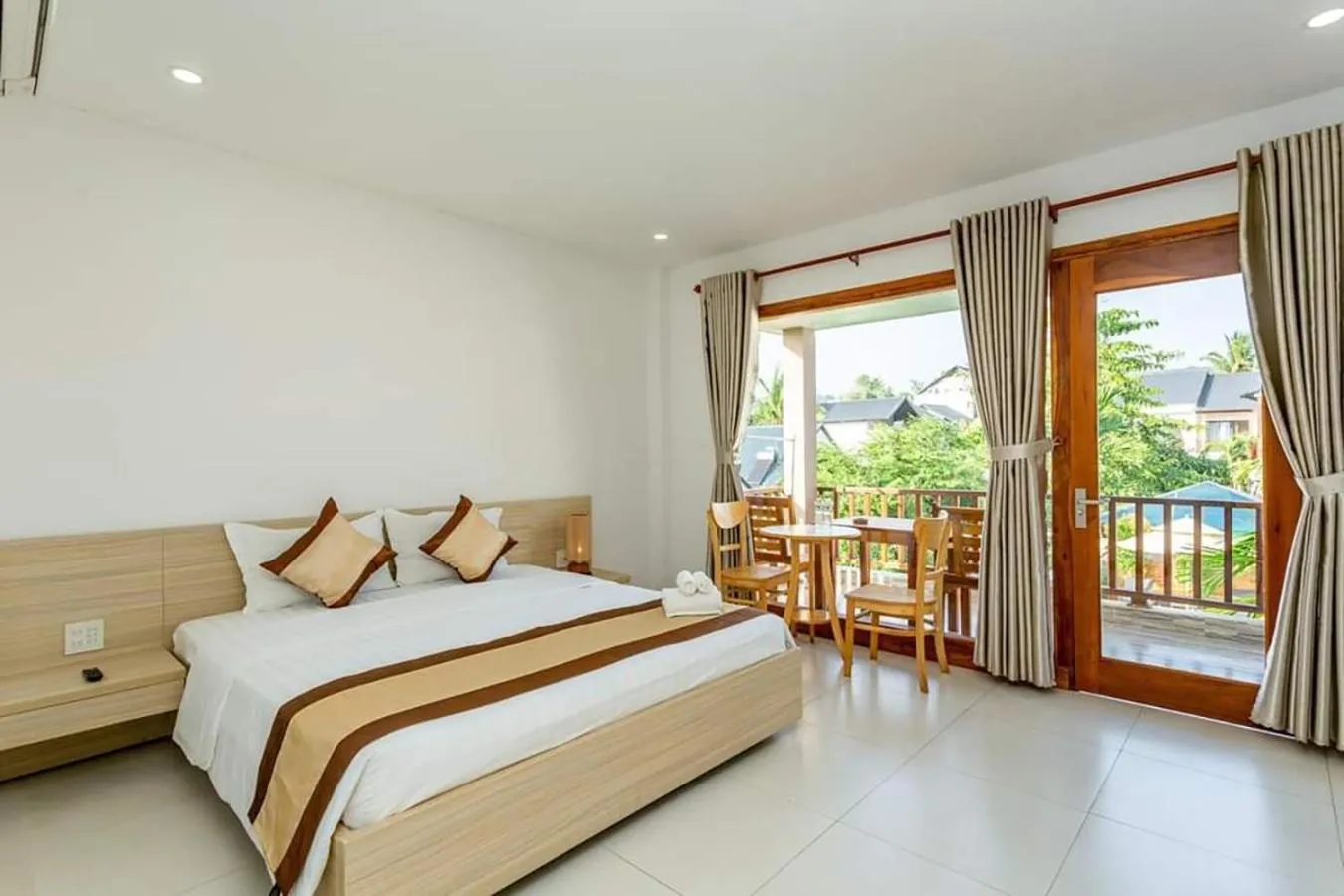 Bedroom, Bed in Mộc Lam Bungalow Phú Quốc