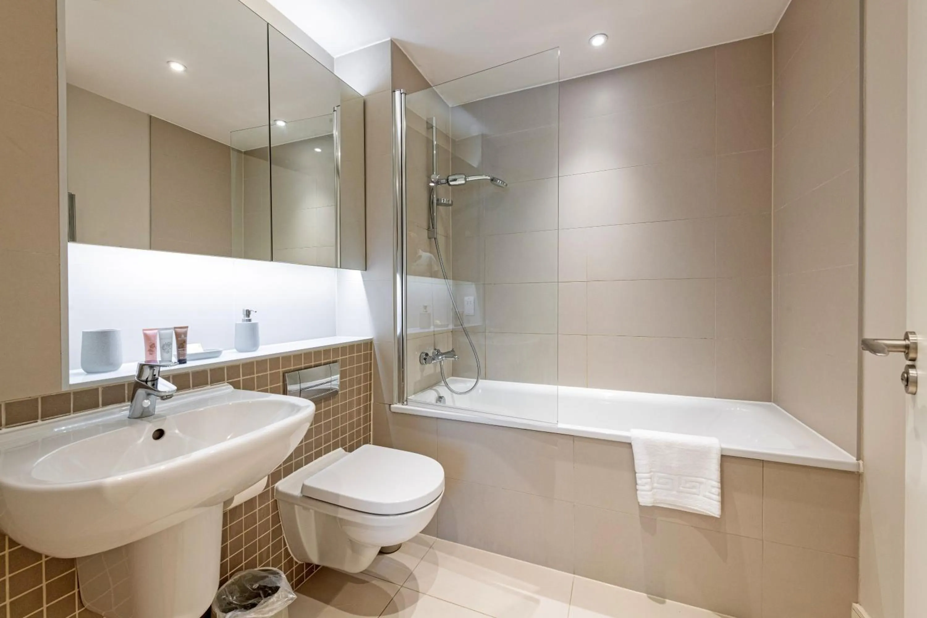 Bathroom in Stayo Apartments Southbank