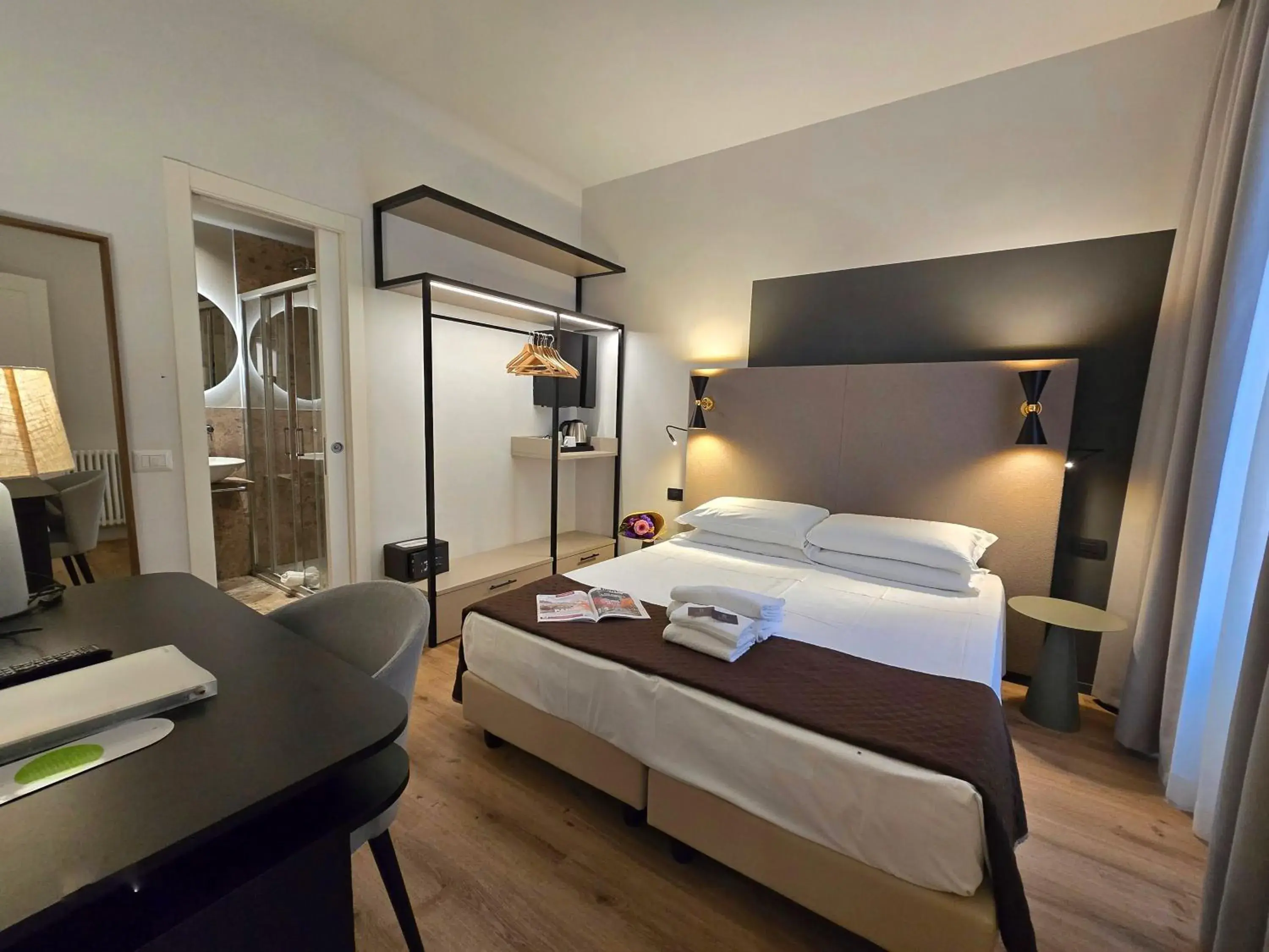 Photo of the whole room, Bed in Hotel Porta Pia Photo of the whole room, Bed in Hotel Porta Pia