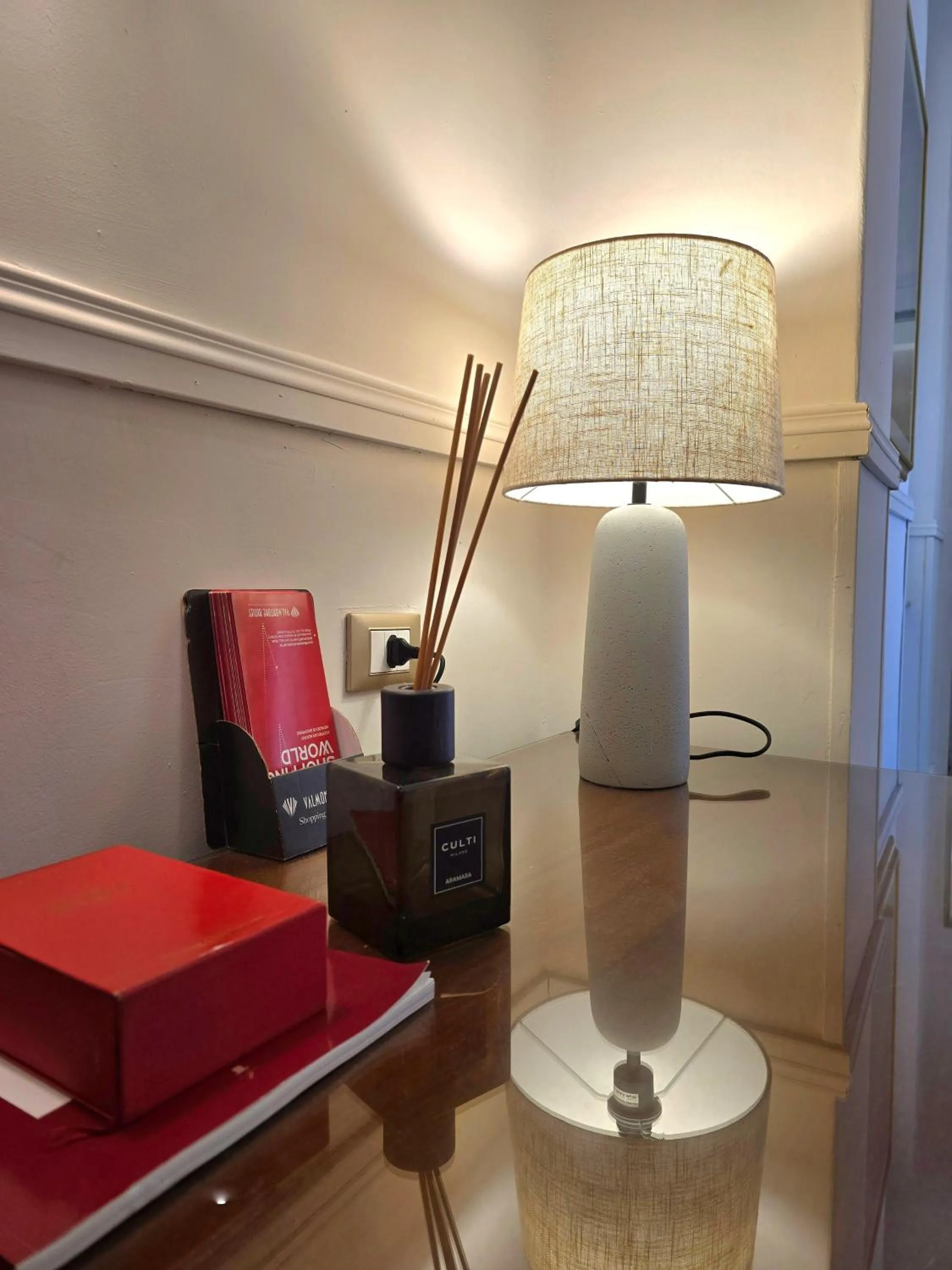 Lobby or reception in Hotel Porta Pia