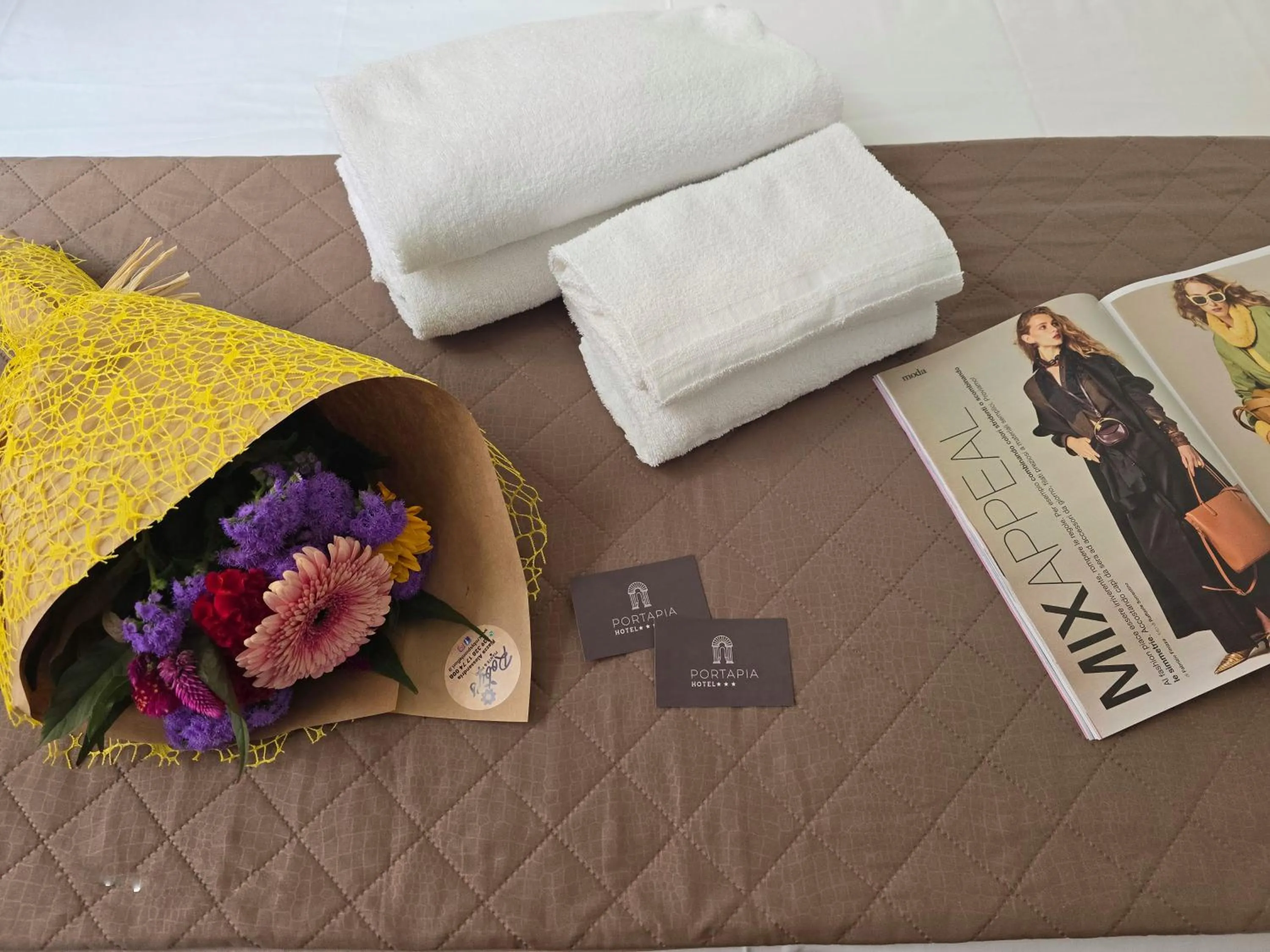 Decorative detail in Hotel Porta Pia