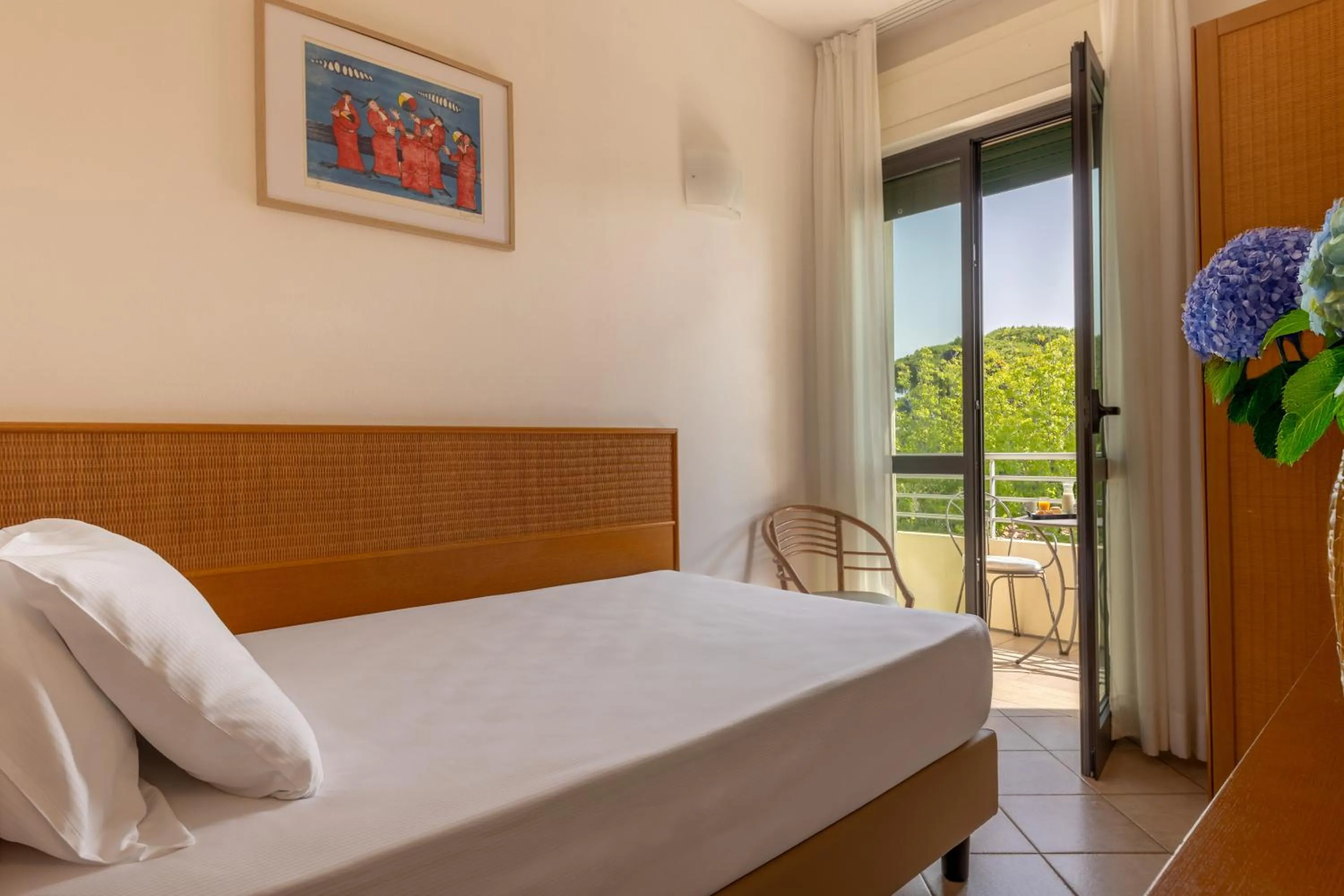 Bed in Hotel Acapulco