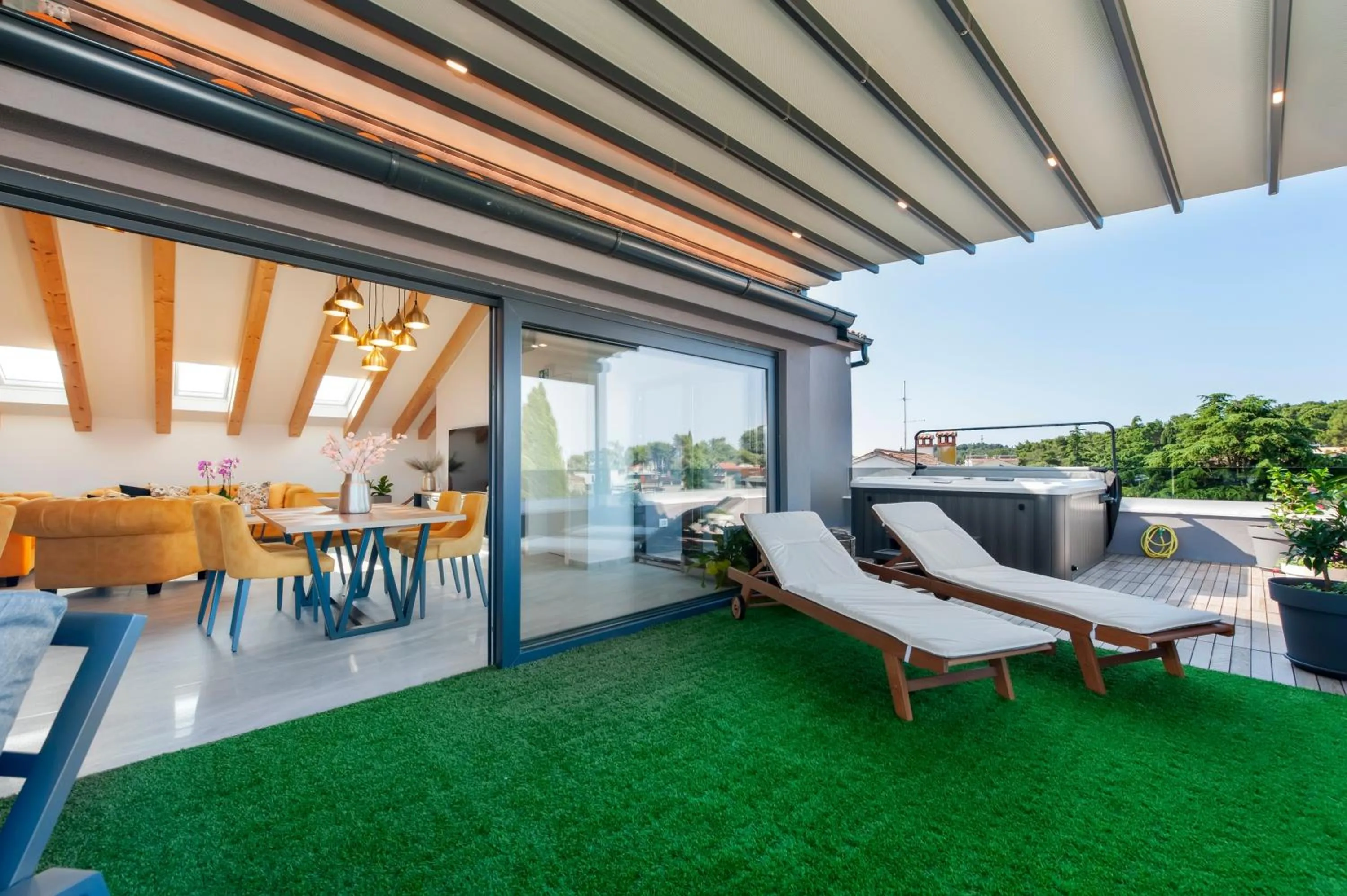 Balcony/Terrace in Boutique Residence Arion