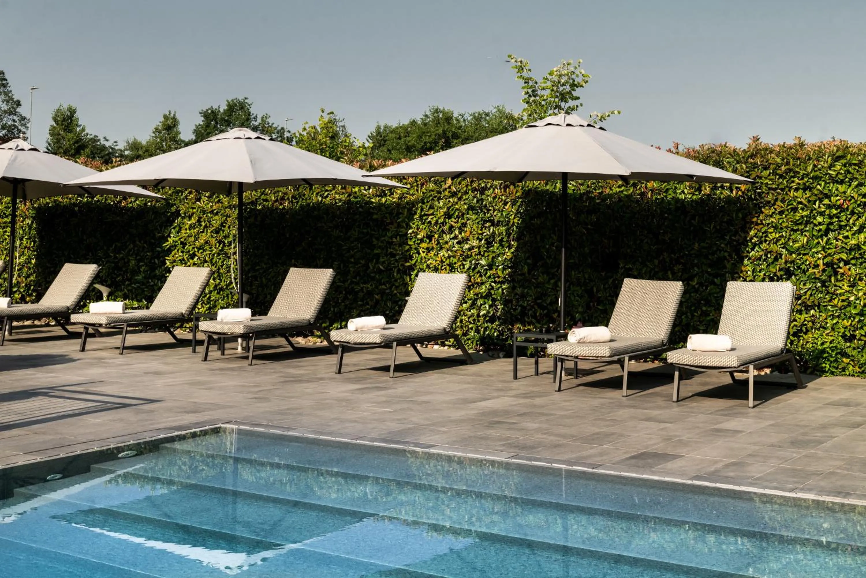 Swimming pool in Litta Palace Milano