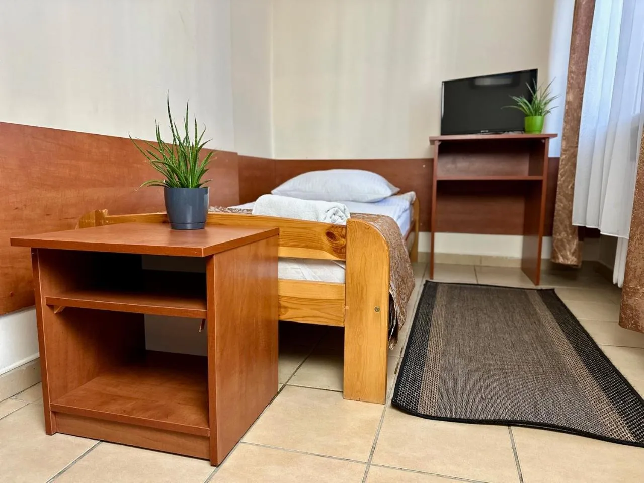 Bed in Hotel Turystyczny