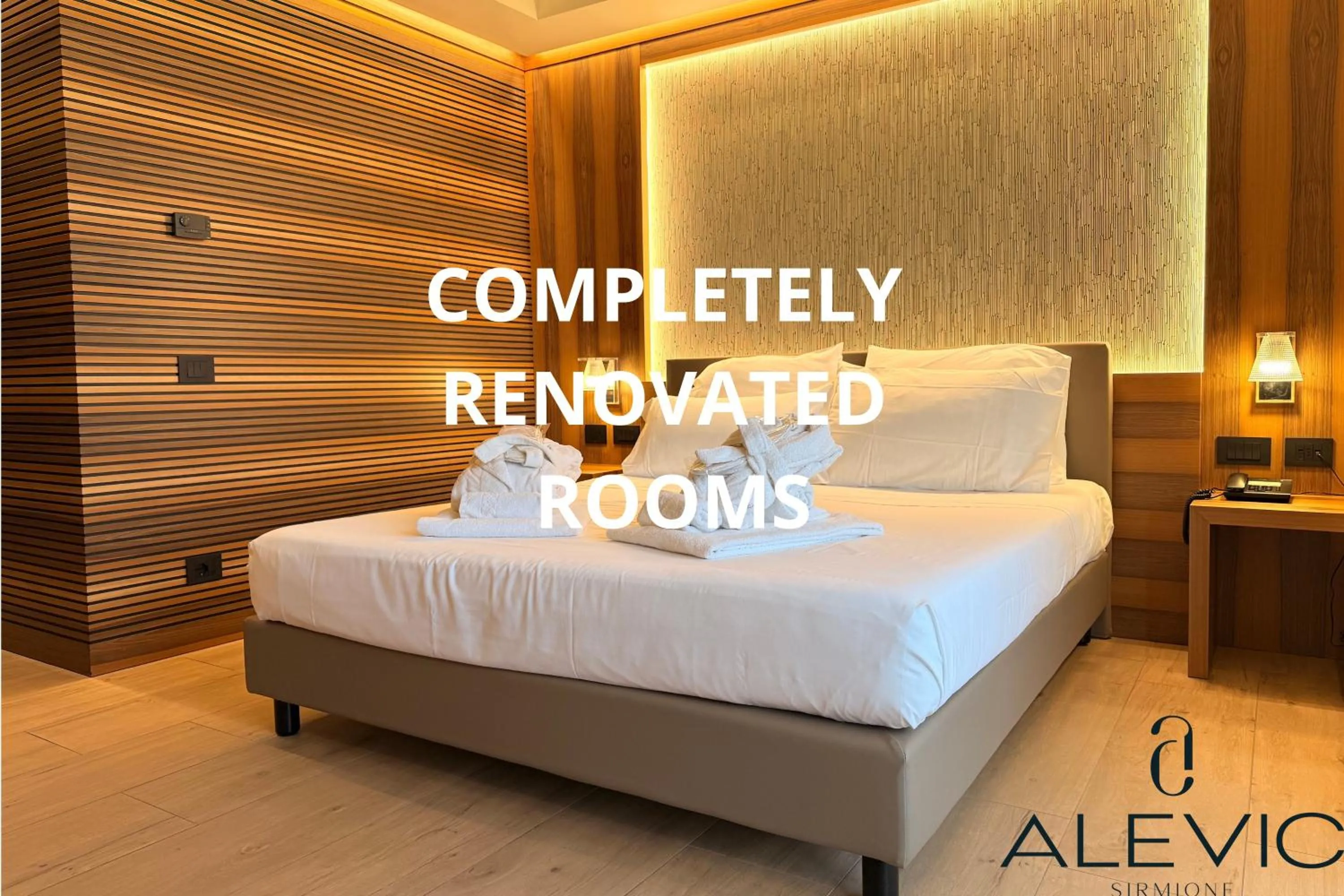 Bed in Alevic Hotel Sirmione