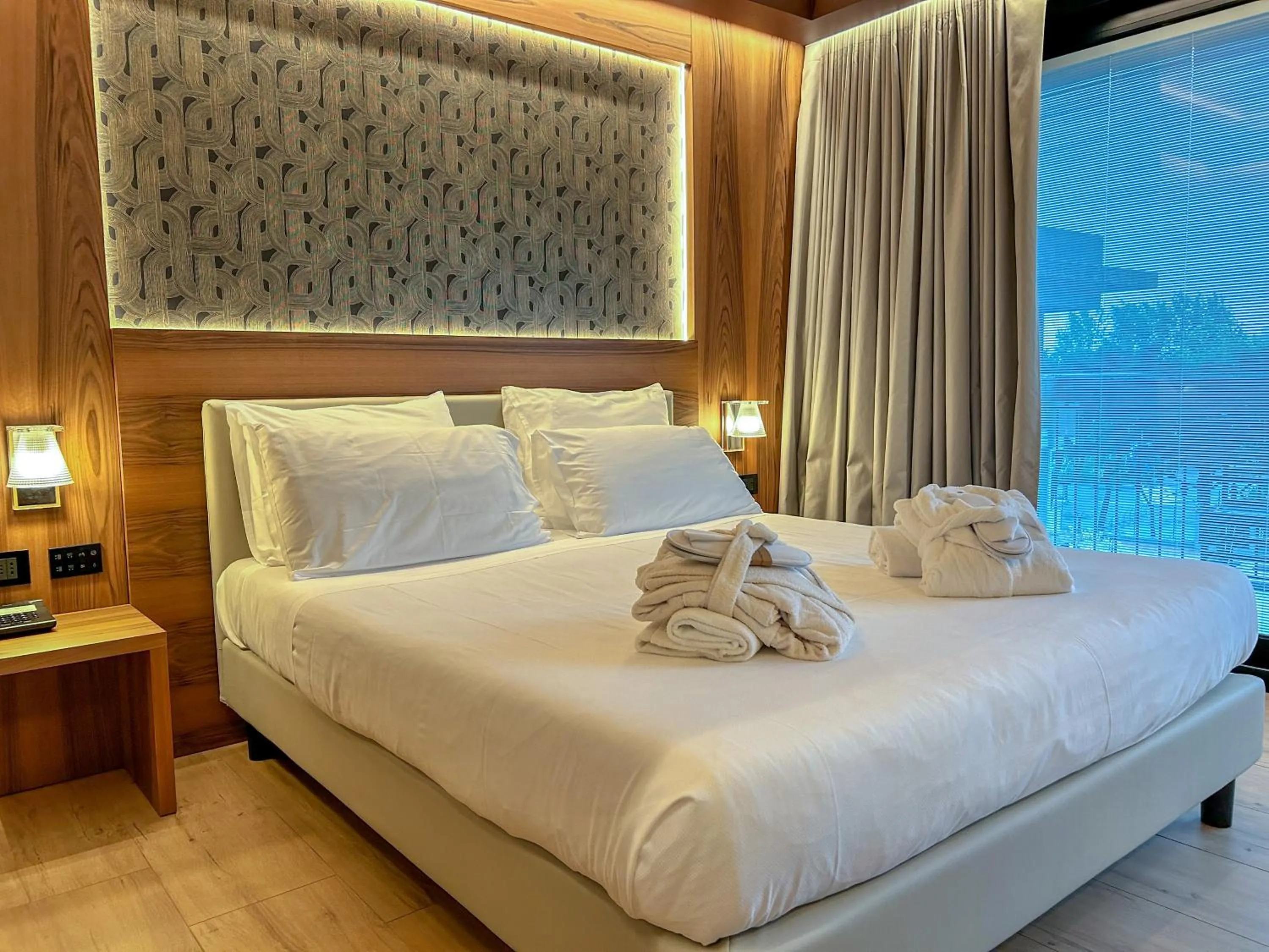 Bed in Alevic Hotel Sirmione