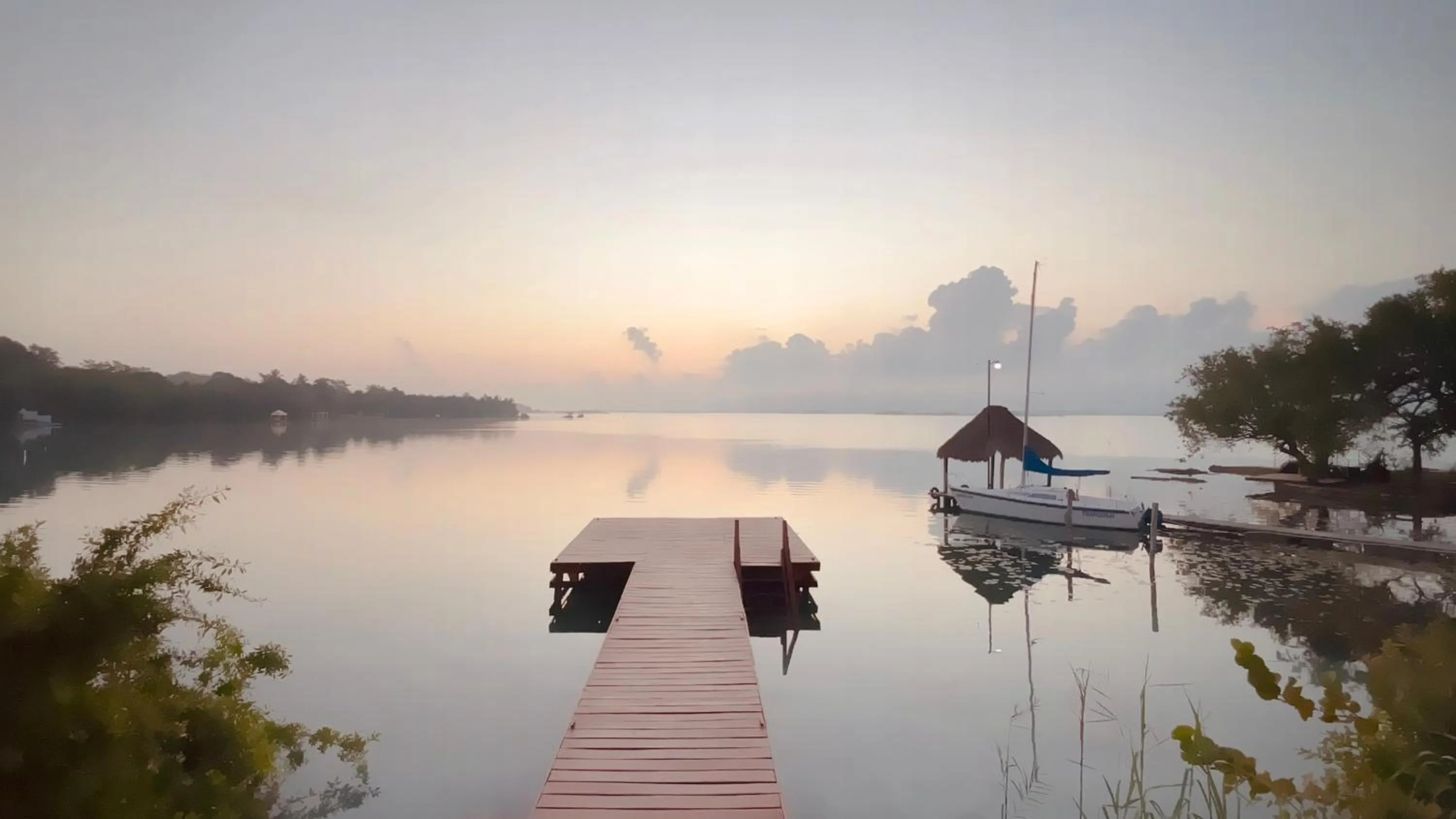 Natural landscape in Hotel Amainah Bacalar Adults Only