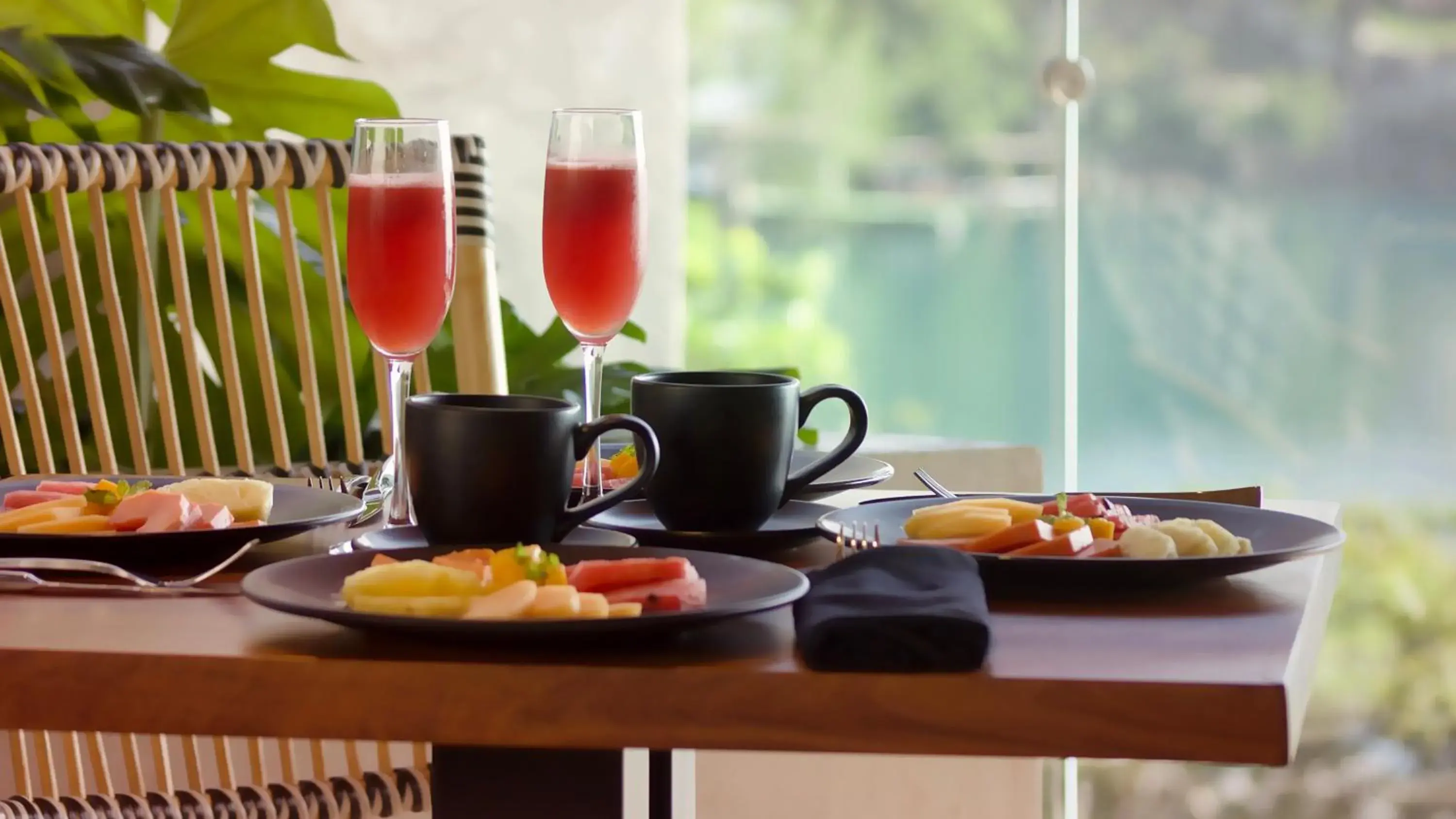 Breakfast in Hotel Amainah Bacalar Adults Only Breakfast in Hotel Amainah Bacalar Adults Only