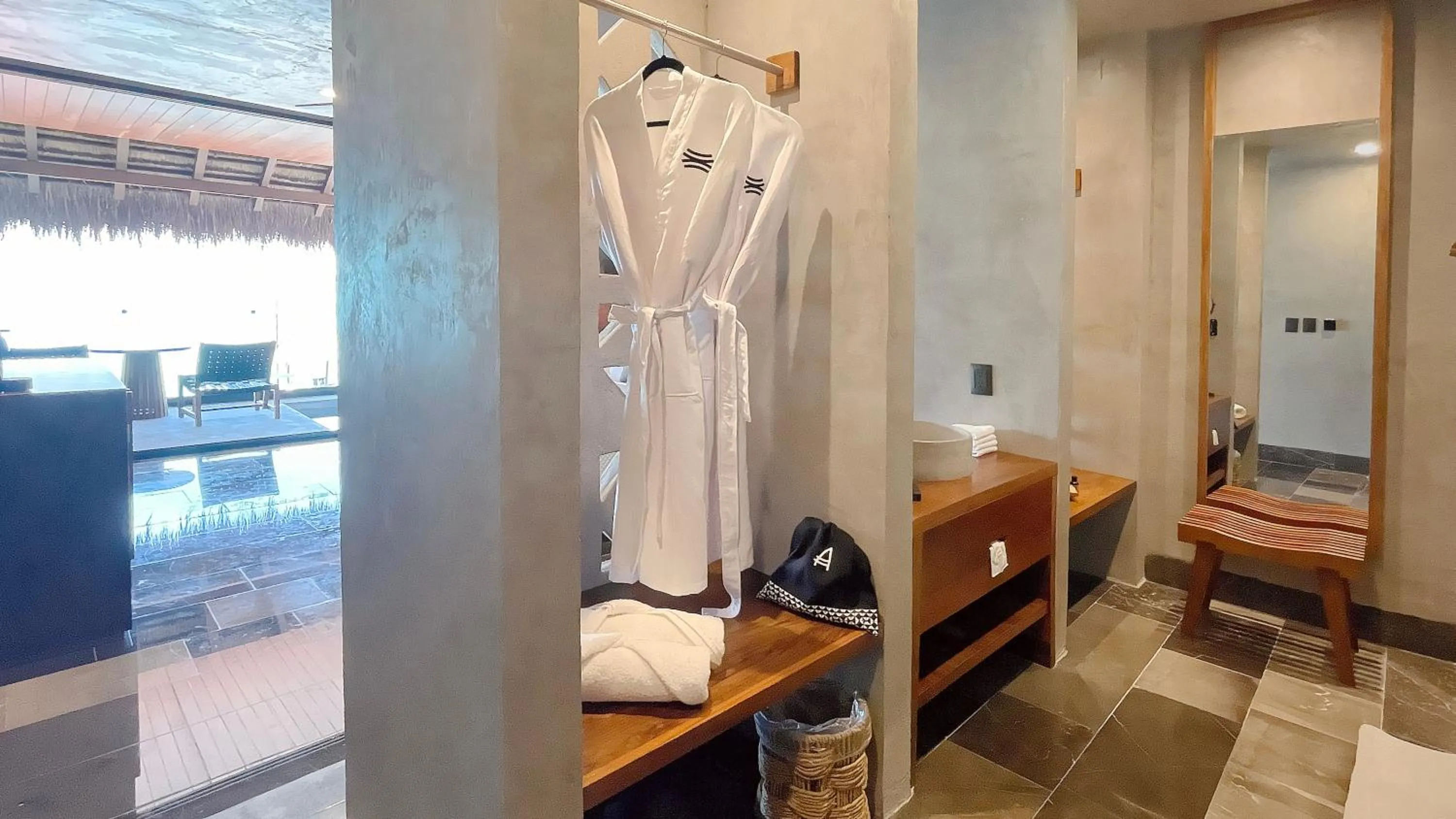 Bathroom in Hotel Amainah Bacalar Adults Only