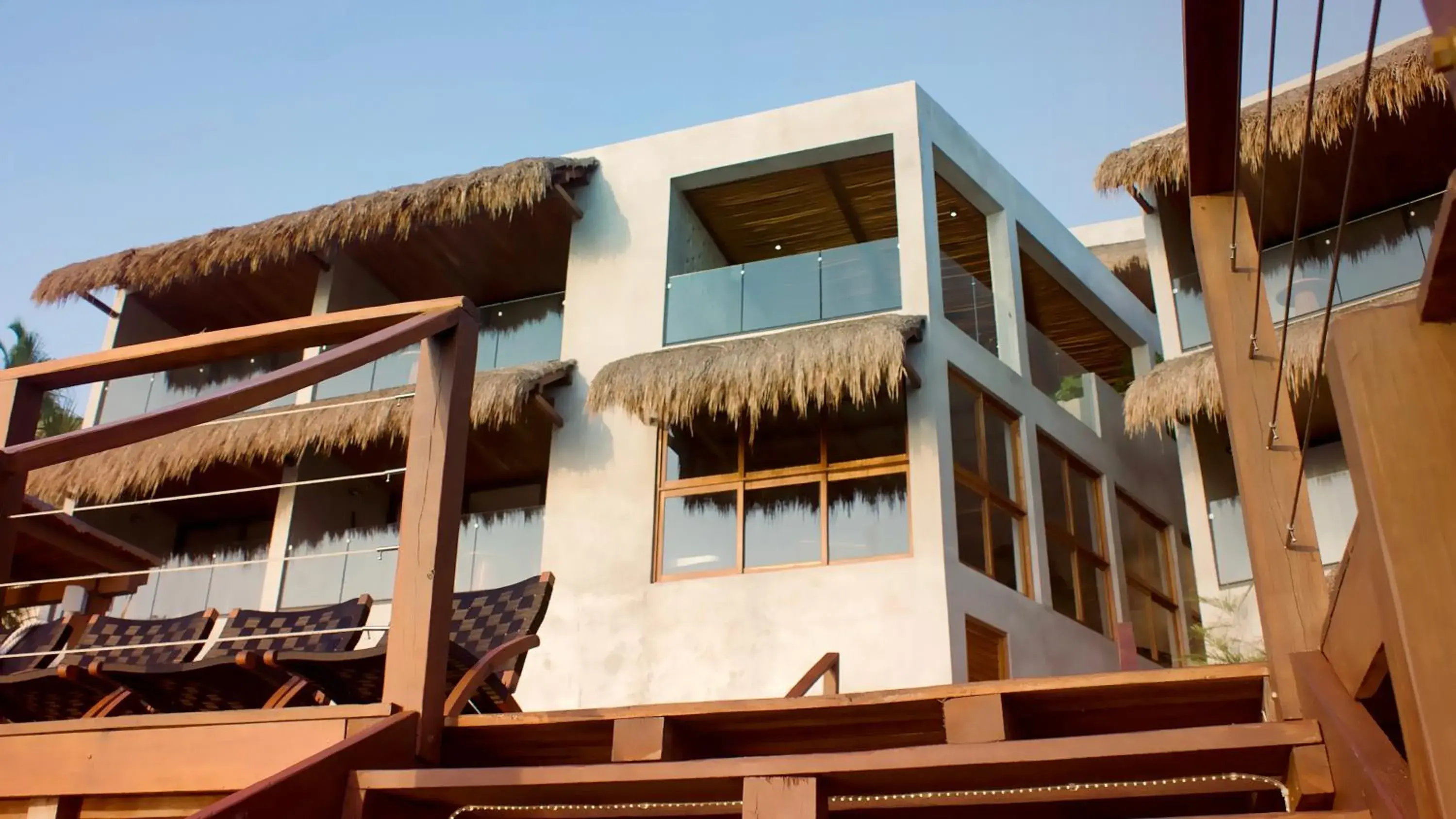 Property building in Hotel Amainah Bacalar Adults Only Property building in Hotel Amainah Bacalar Adults Only