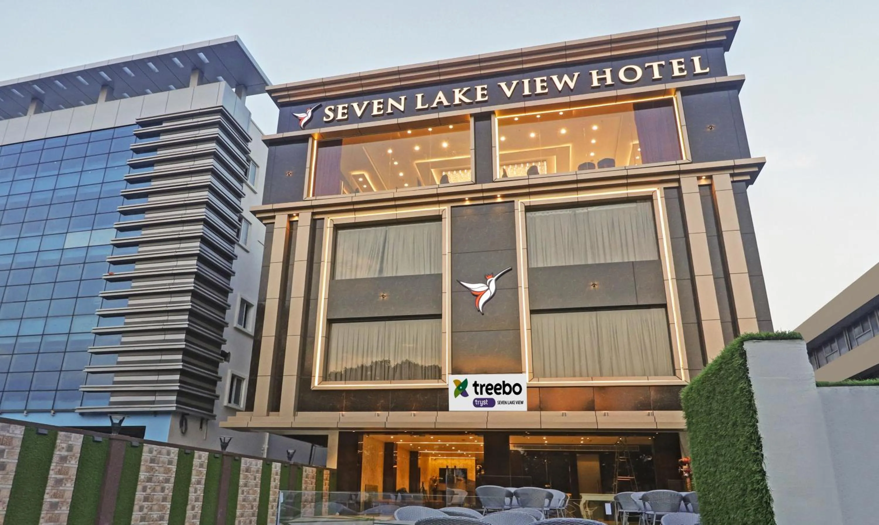 Property building in Treebo Premium Seven Lake View