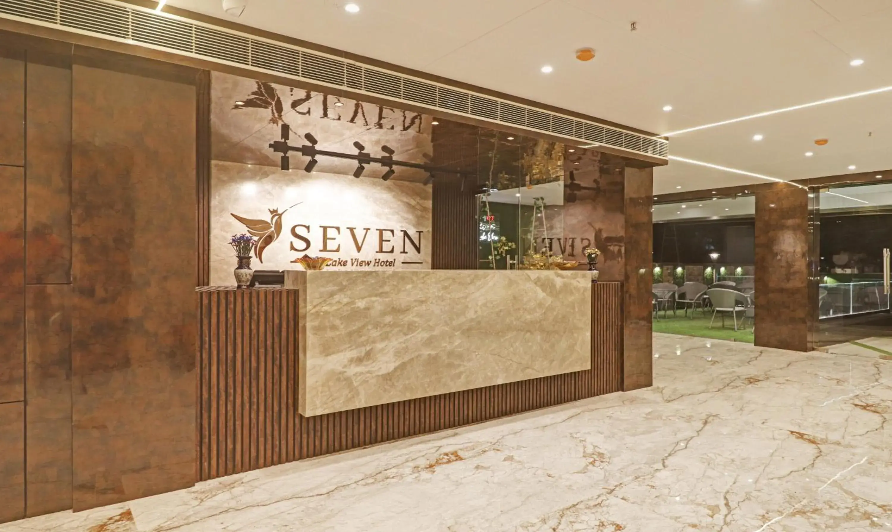 Lobby or reception in Treebo Premium Seven Lake View Lobby or reception in Treebo Premium Seven Lake View