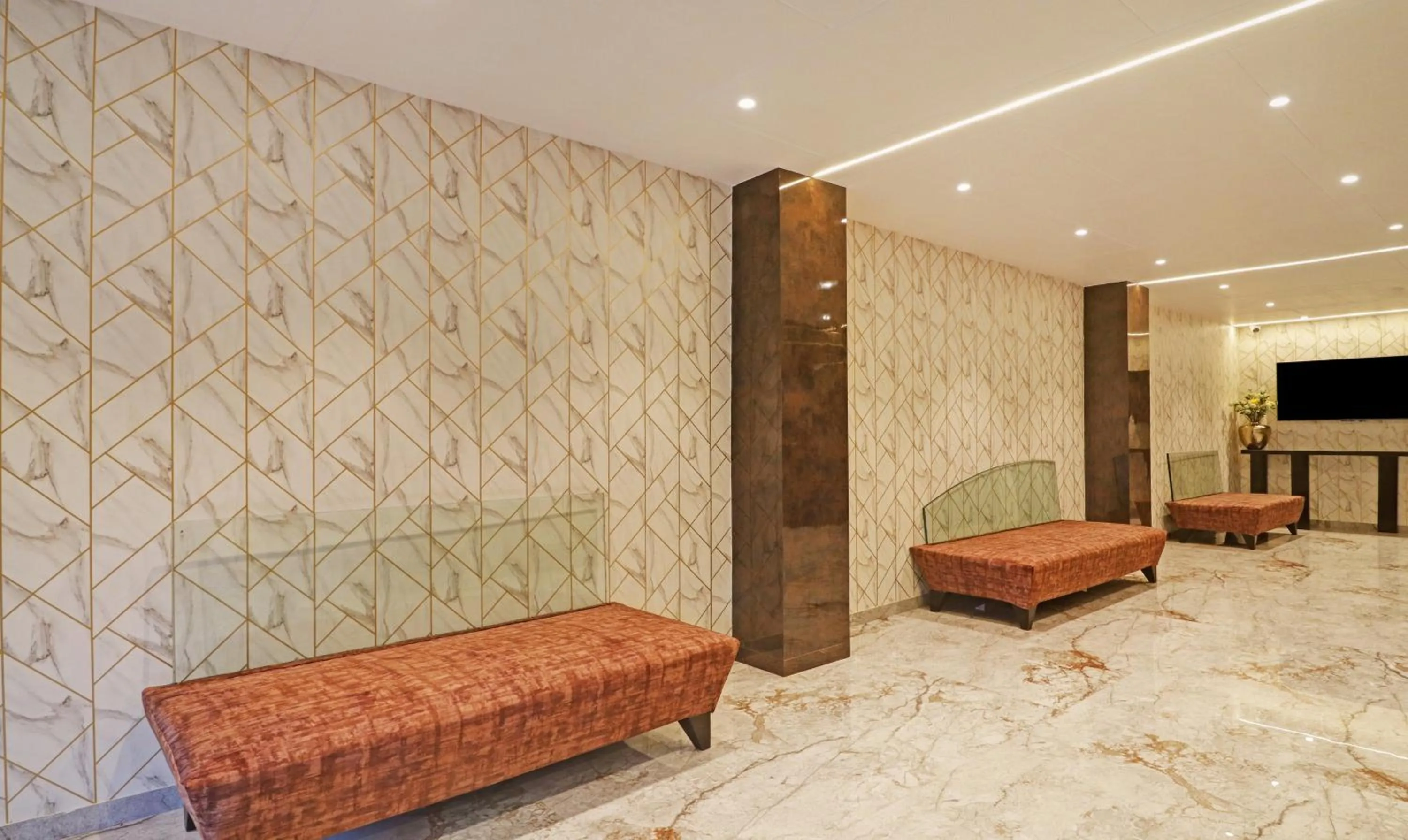 Seating area in Treebo Premium Seven Lake View