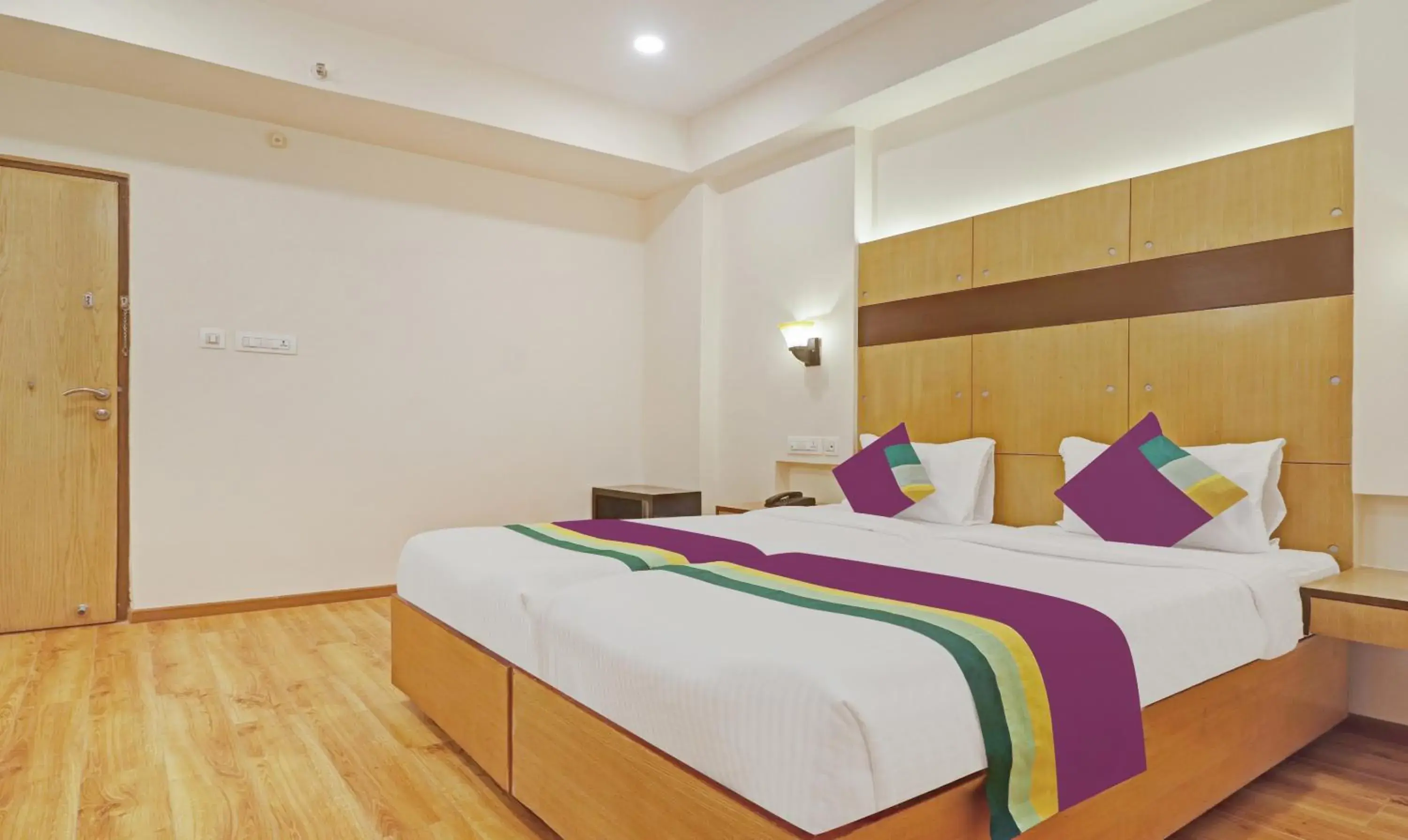 Bedroom, Bed in Treebo Premium Seven Lake View Bedroom, Bed in Treebo Premium Seven Lake View