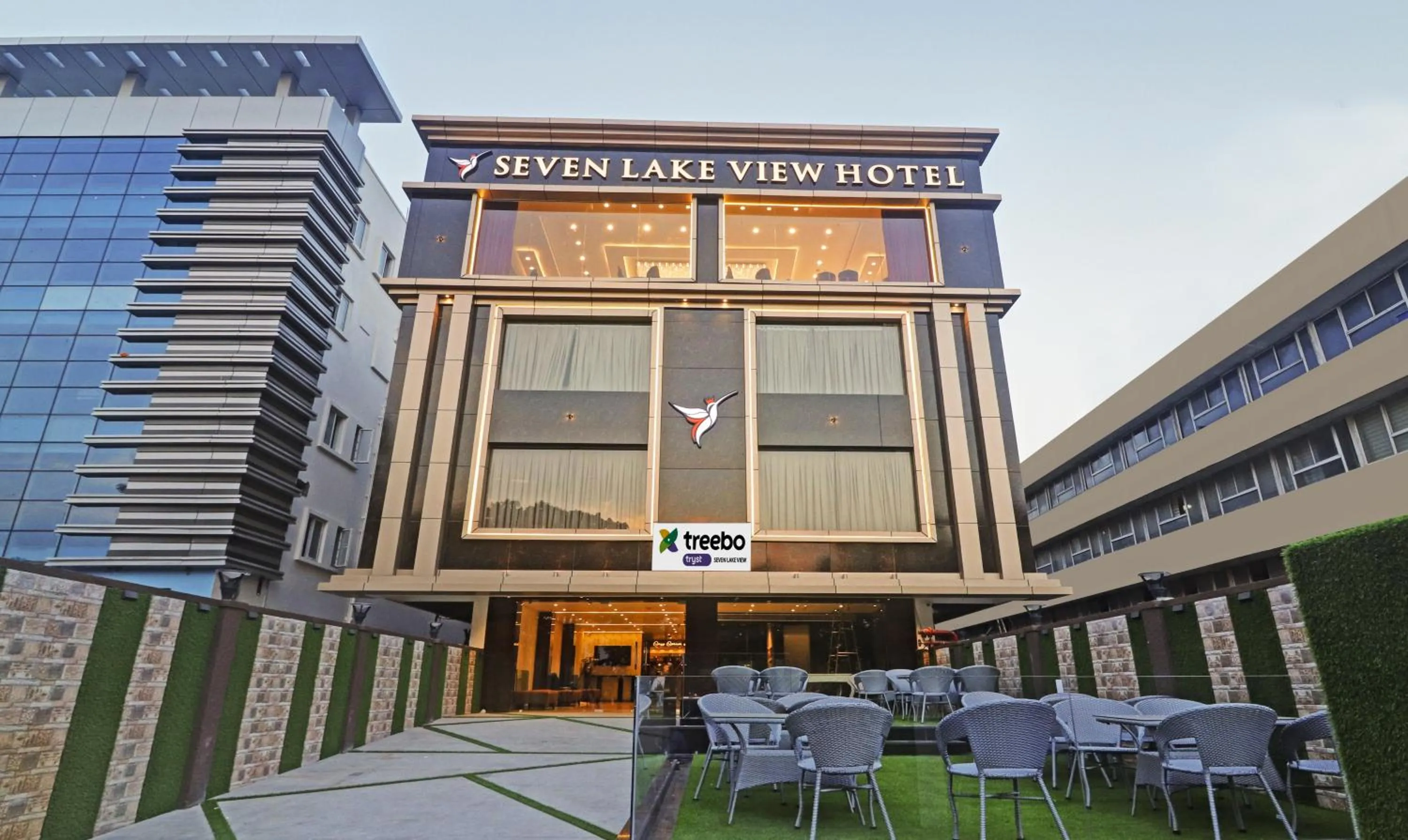 Property building in Treebo Premium Seven Lake View