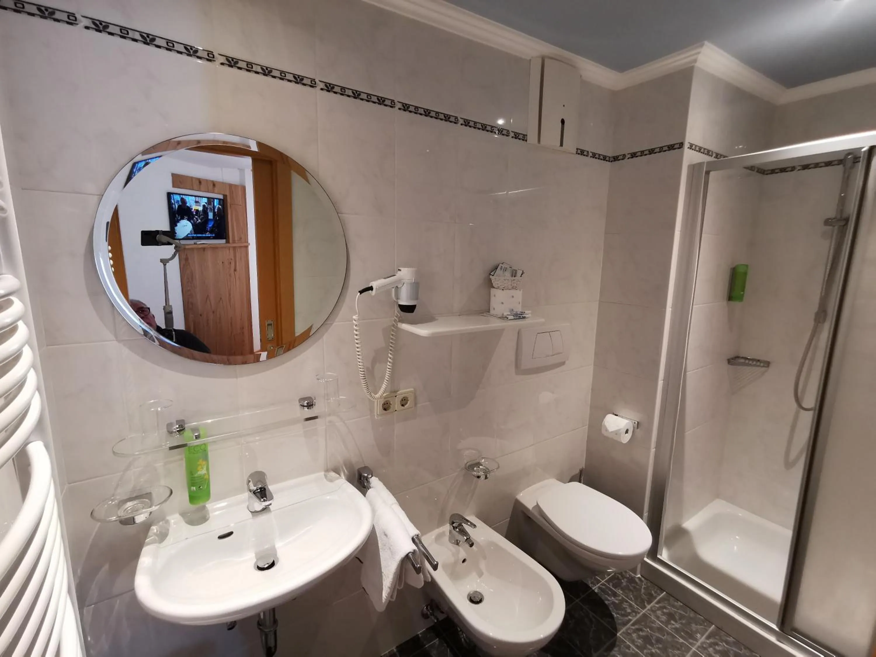 Bathroom in Hotel Akelei