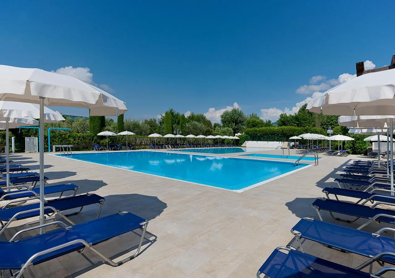 Pool view in Iseo Lago Hotel