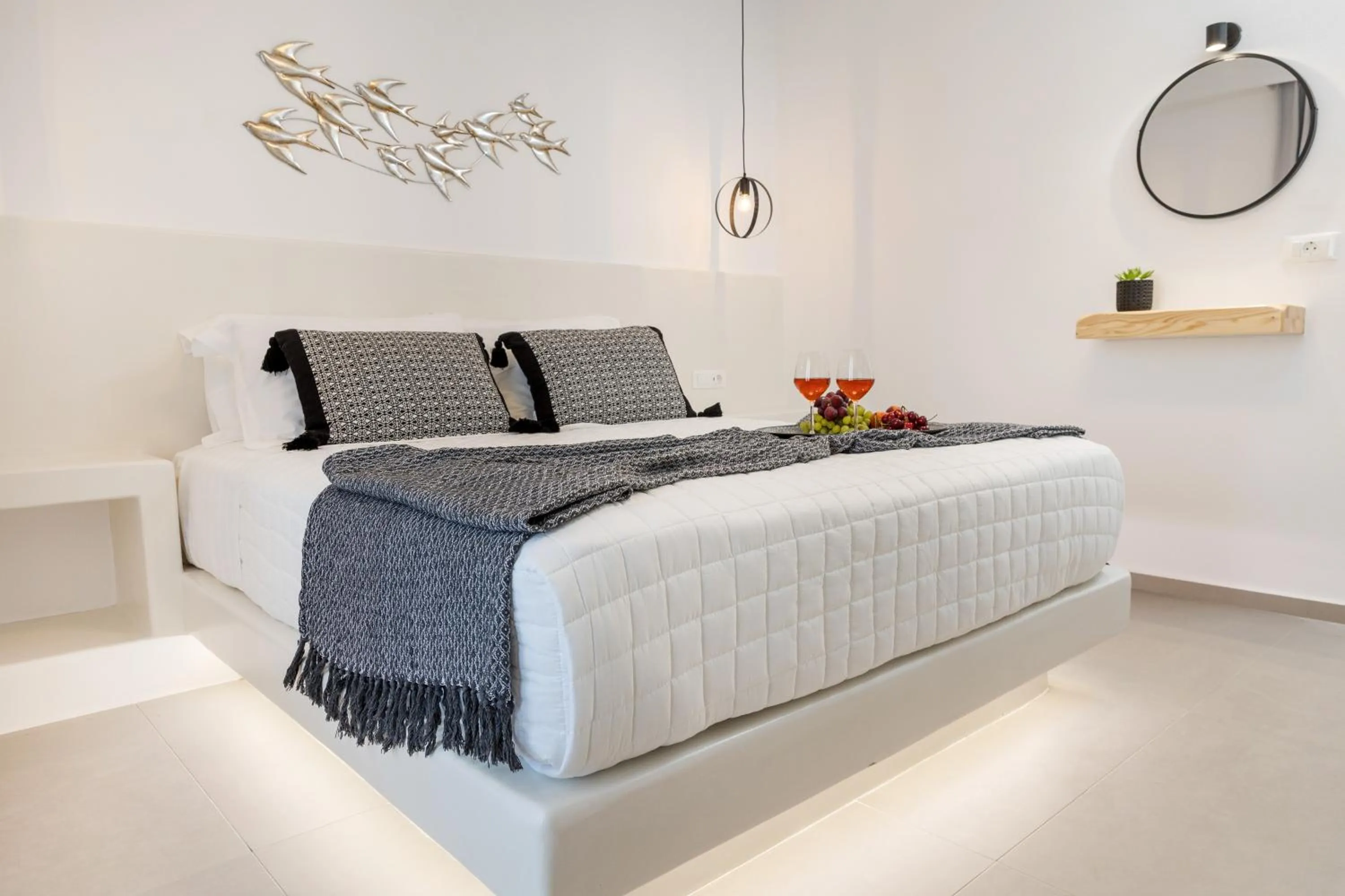 Bed in Alenor City Hotel