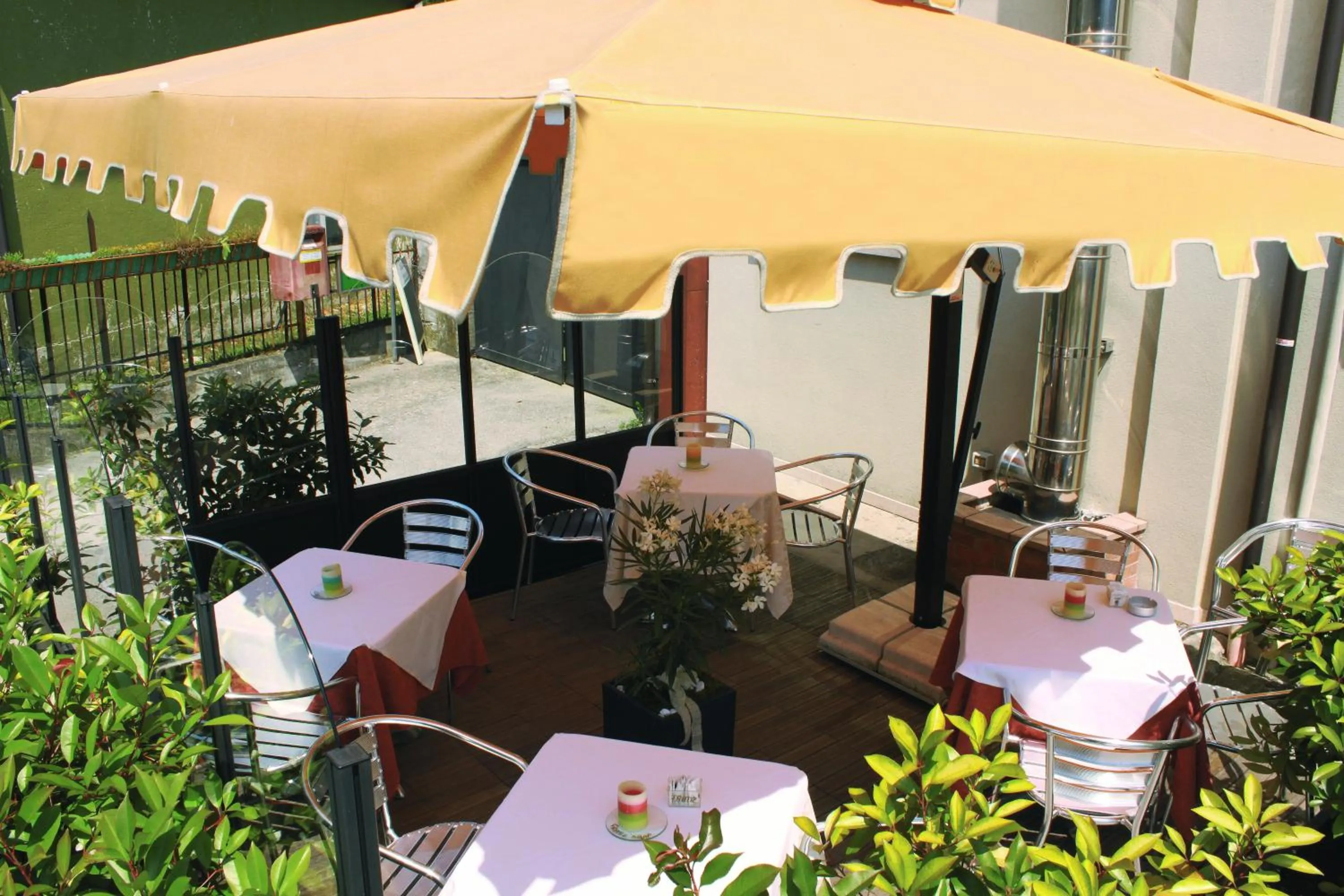 Balcony/Terrace in Albergo Ristorante Fratte