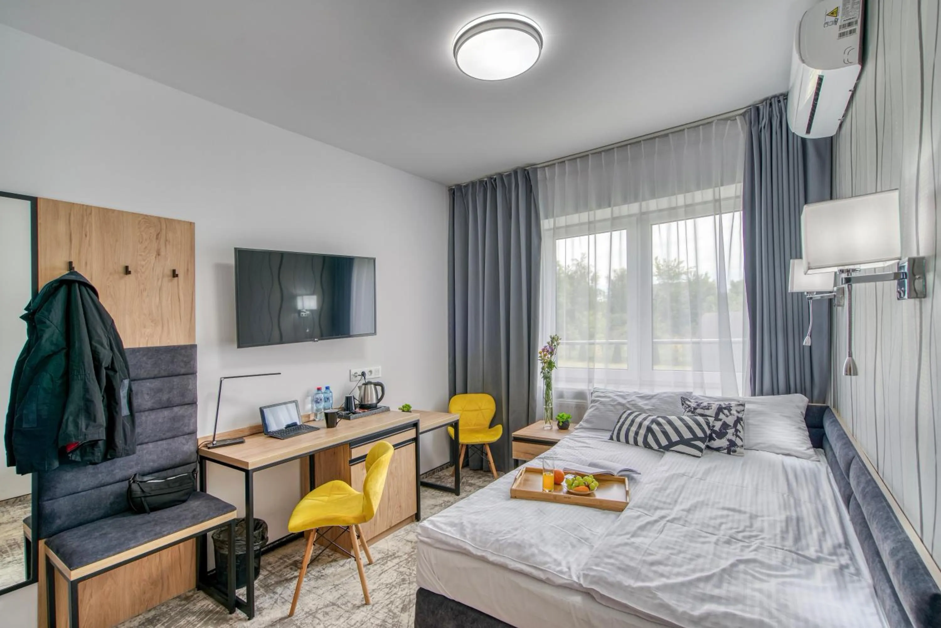 Bed in Acodomo Apartamenty