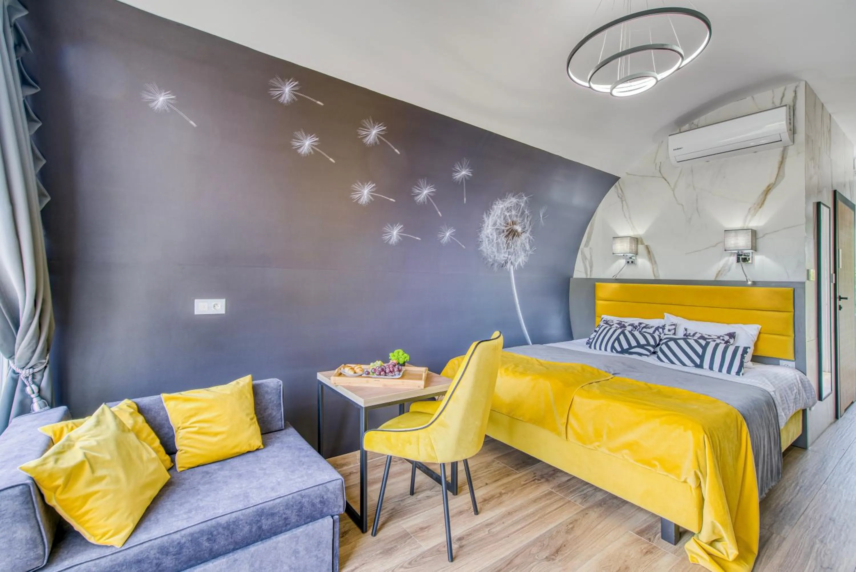 Bed in Acodomo Apartamenty