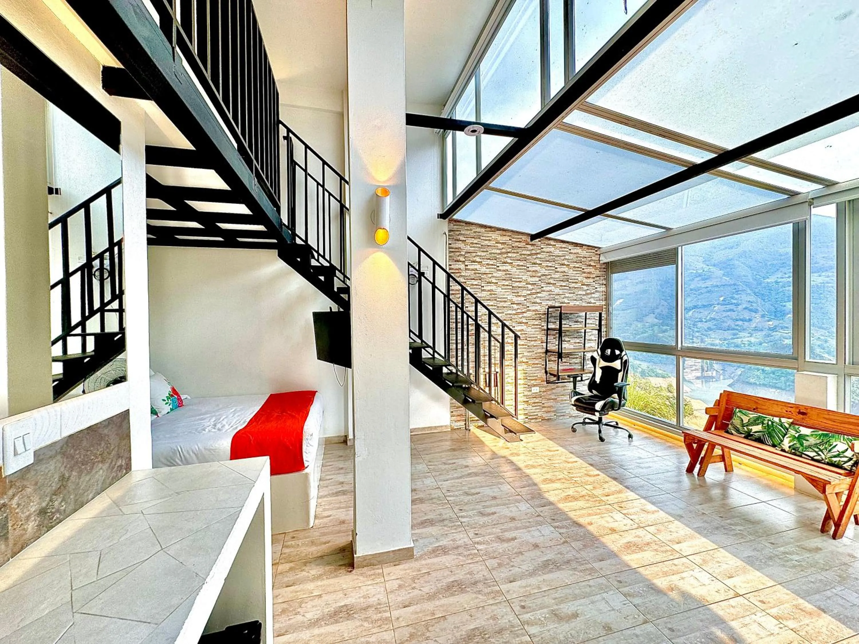 Bedroom in La Vista EcoHouse