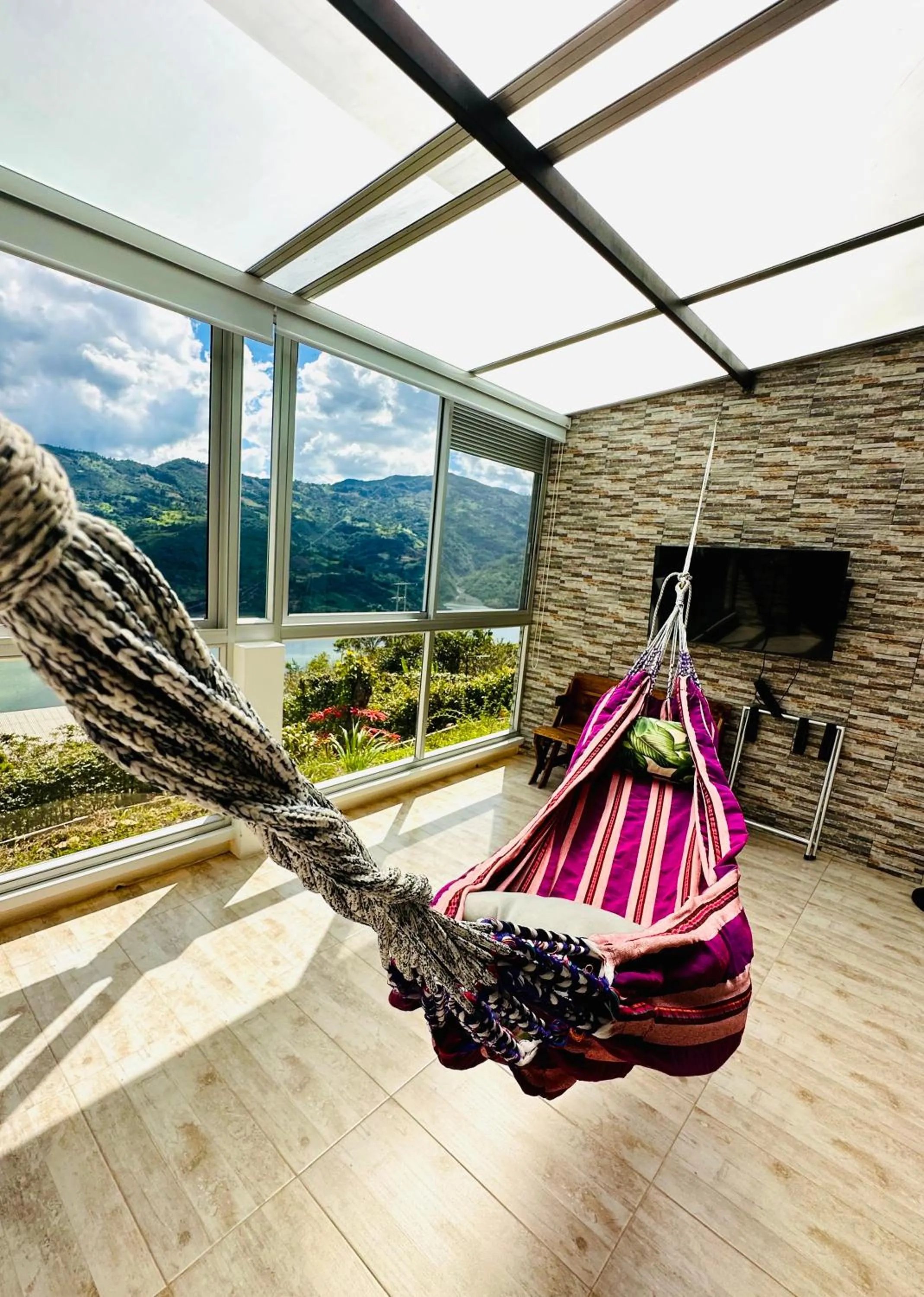 Natural landscape in La Vista EcoHouse