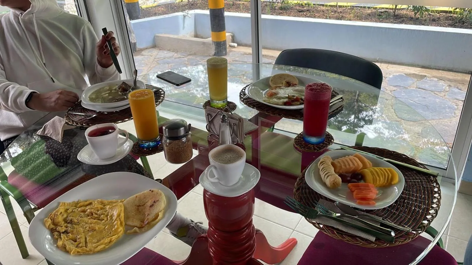 Living room in La Vista EcoHouse