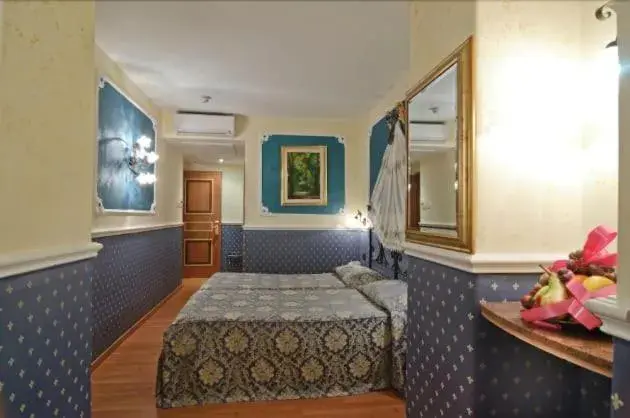 Bed in Residenza Antica Roma Bed in Residenza Antica Roma