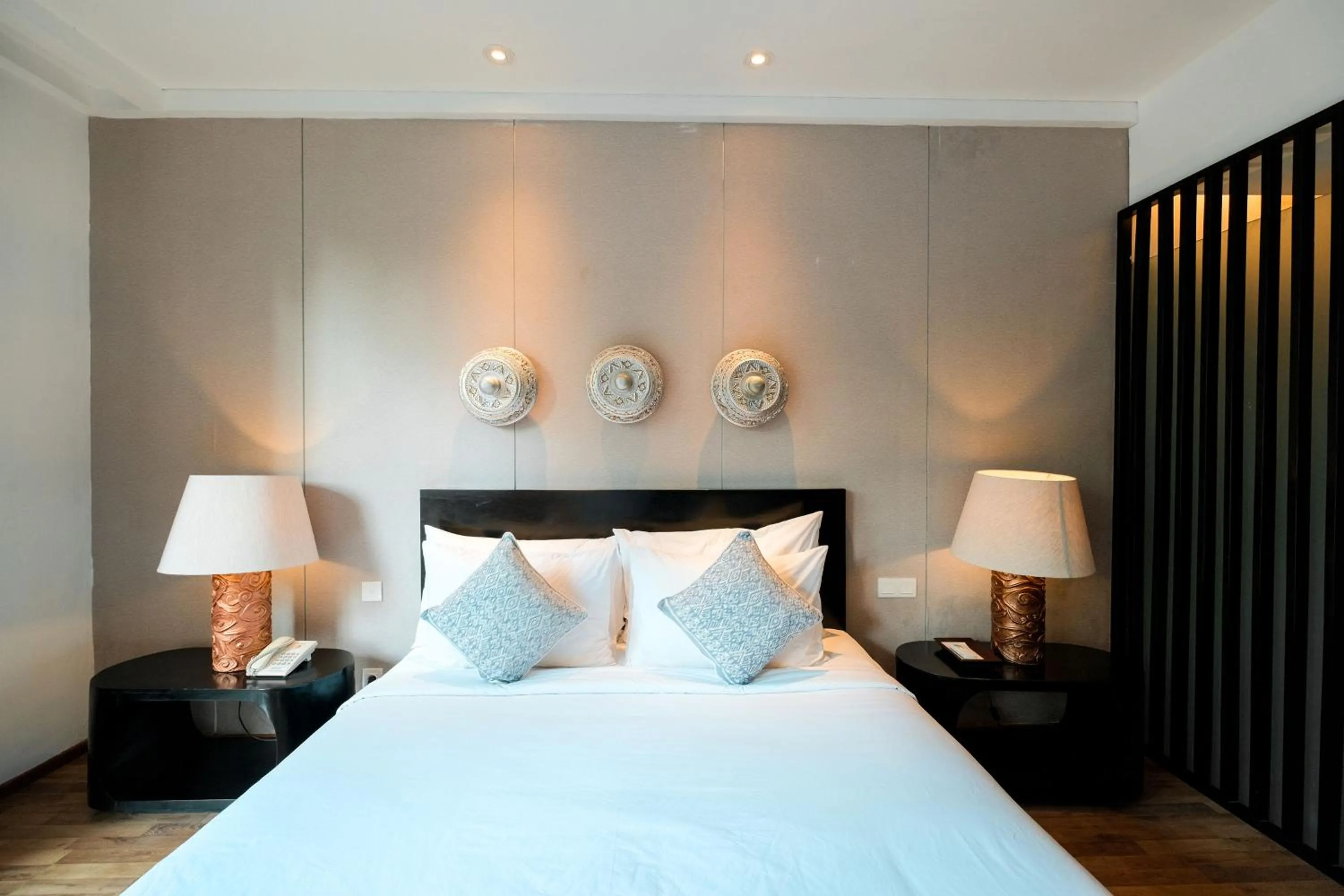 Bedroom, Bed in The Lavana Akatara Villa Nusa Dua