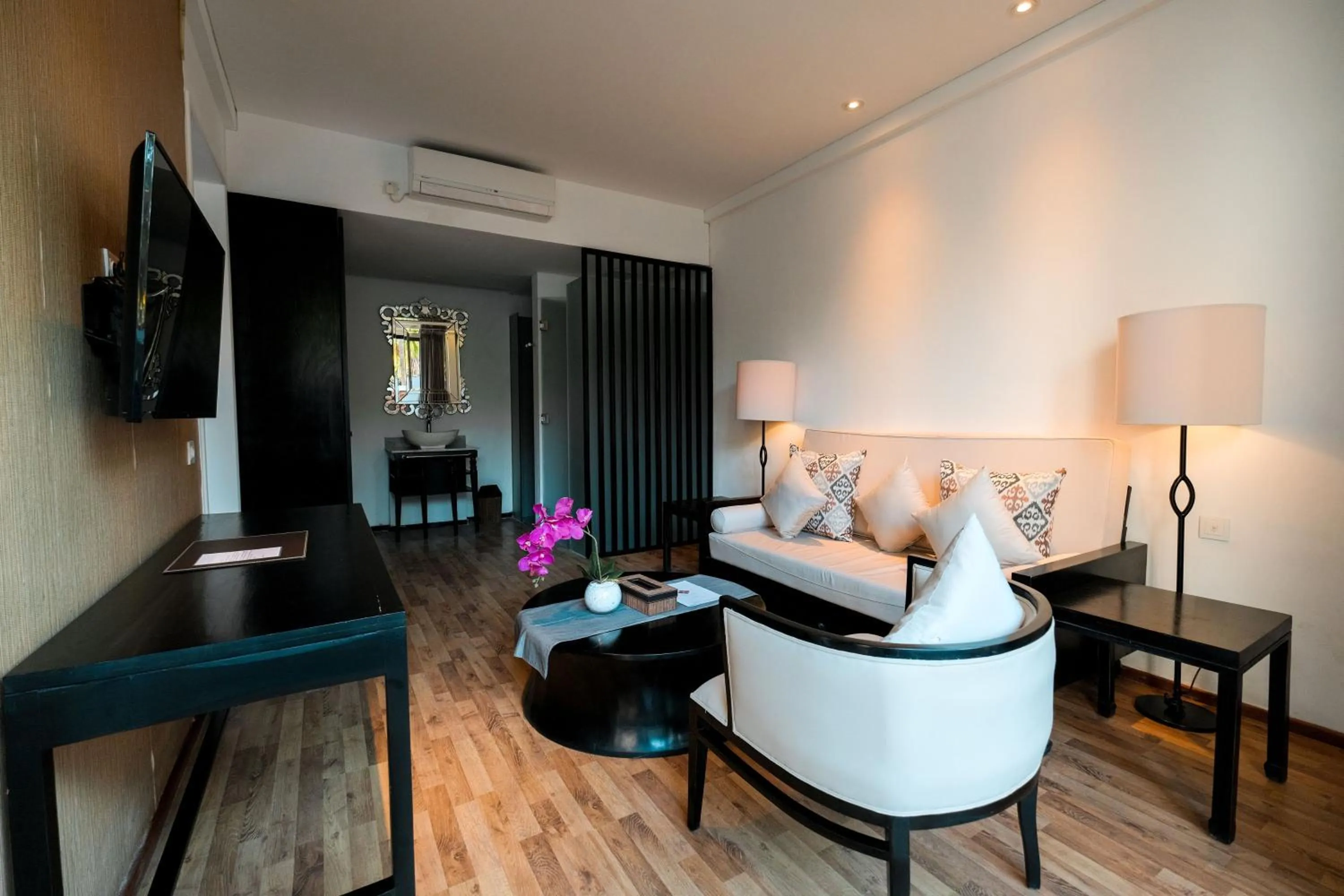 Living room in The Lavana Akatara Villa Nusa Dua