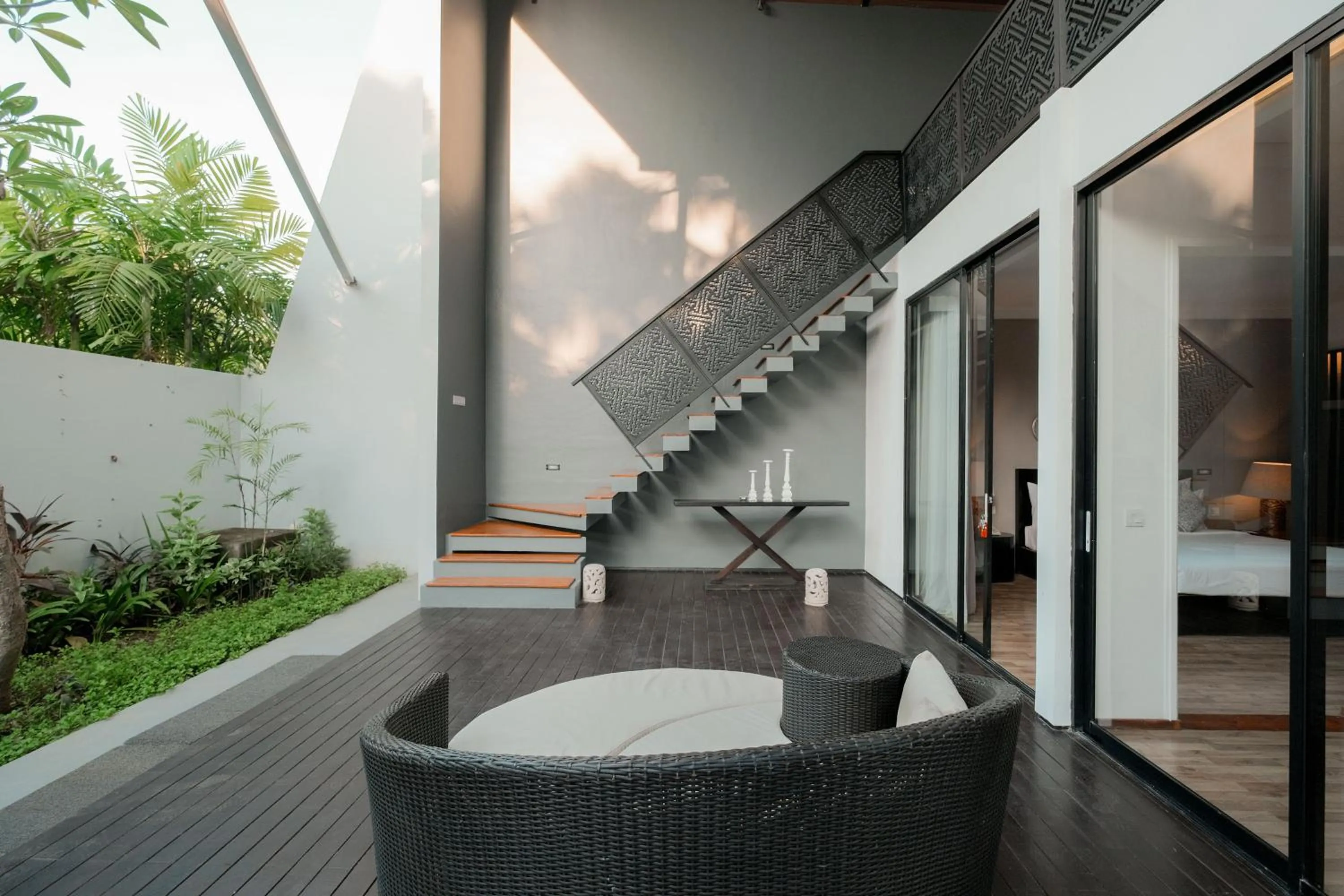 Seating area in The Lavana Akatara Villa Nusa Dua