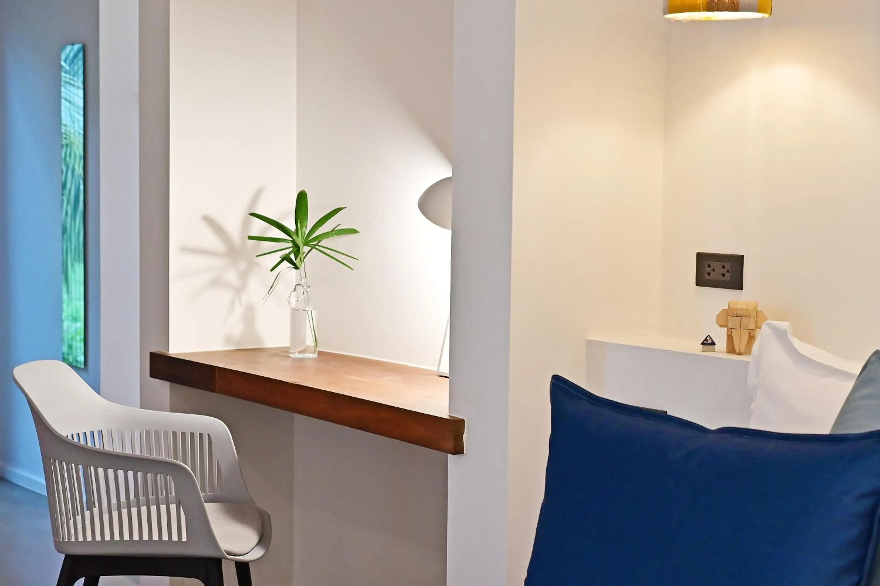 Seating area in Coconut Lane Bangkok