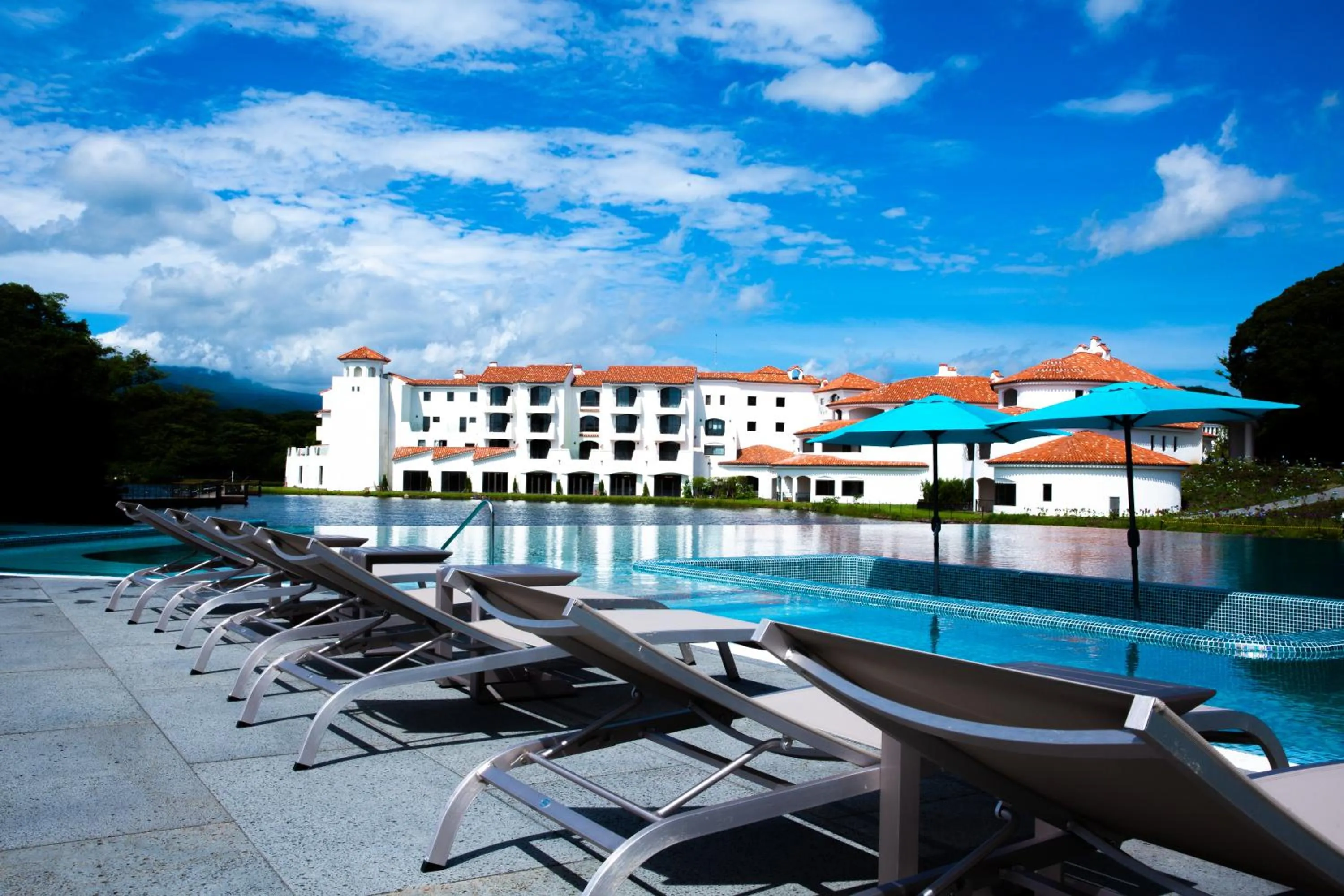 Swimming pool in Ecoland Hotel