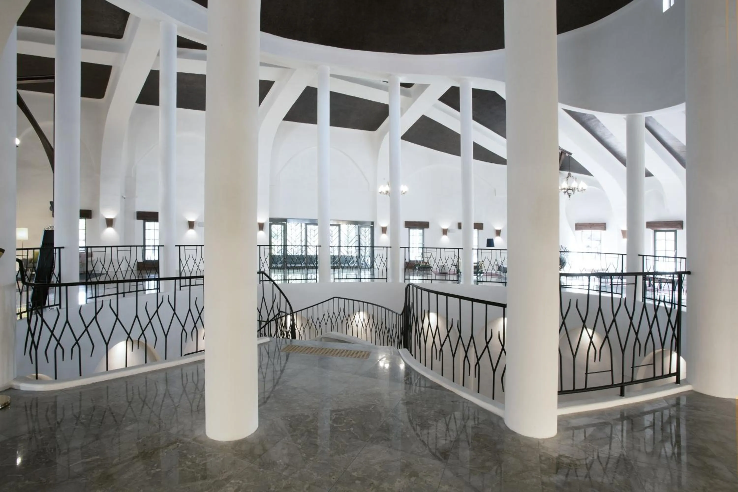 Lobby or reception in Ecoland Hotel