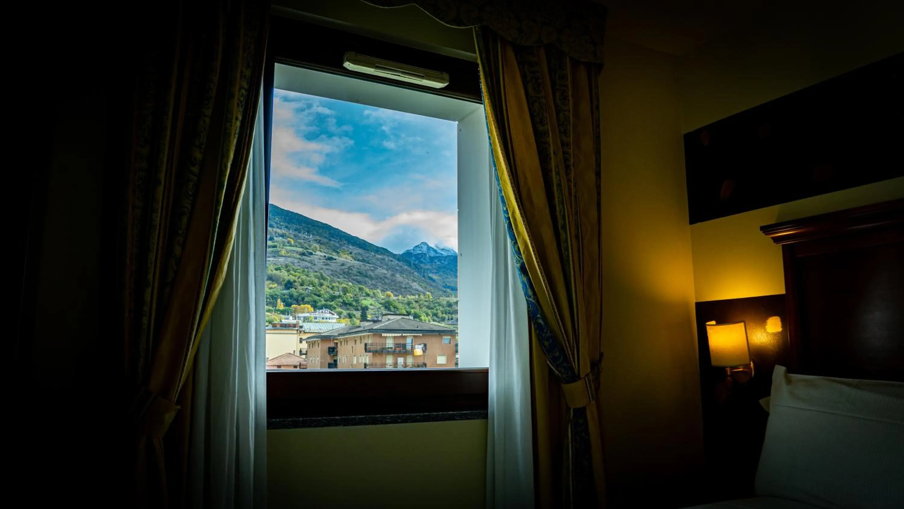 Bed in Hotel Au Soleil