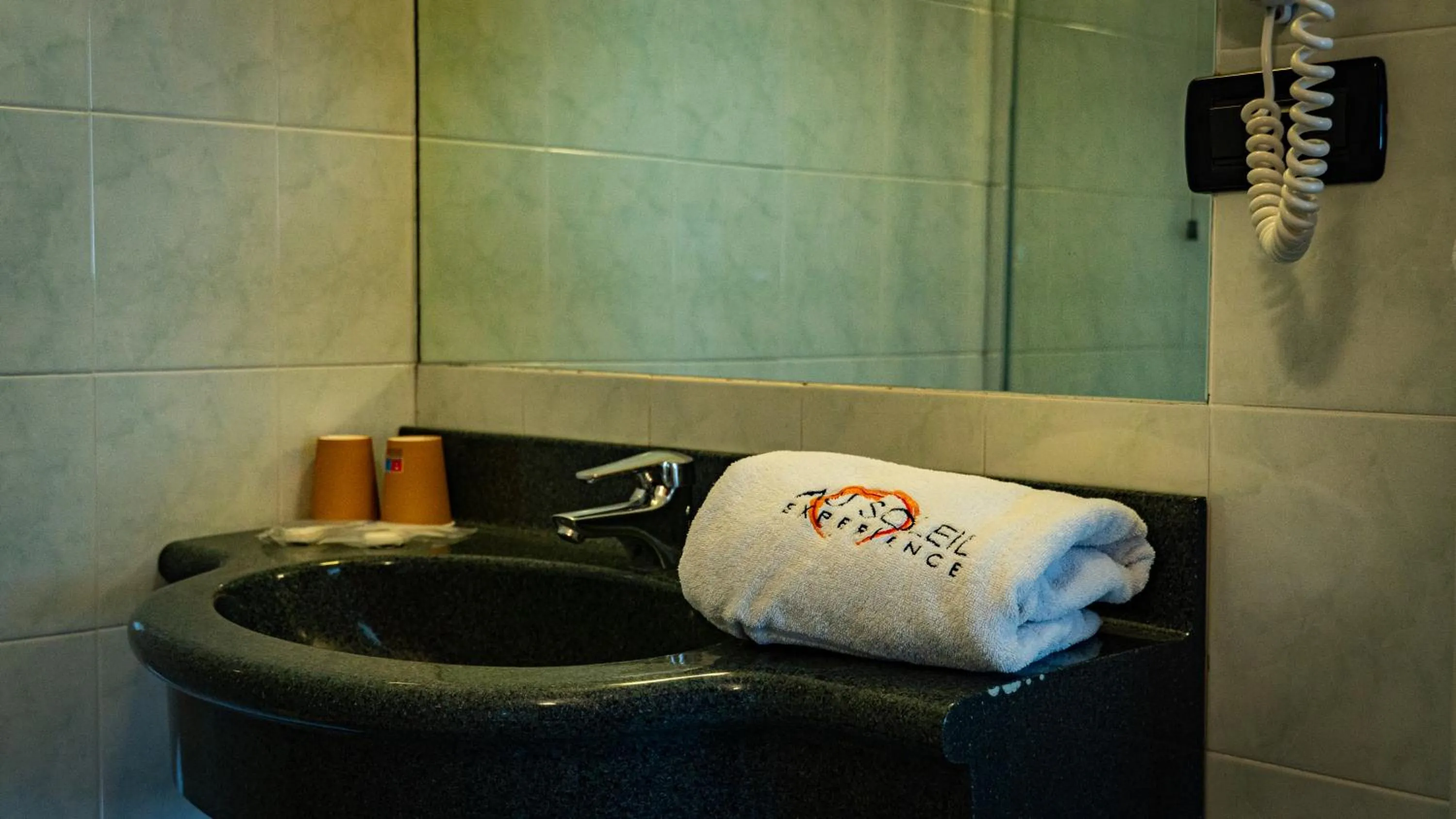 Bathroom in Hotel Au Soleil