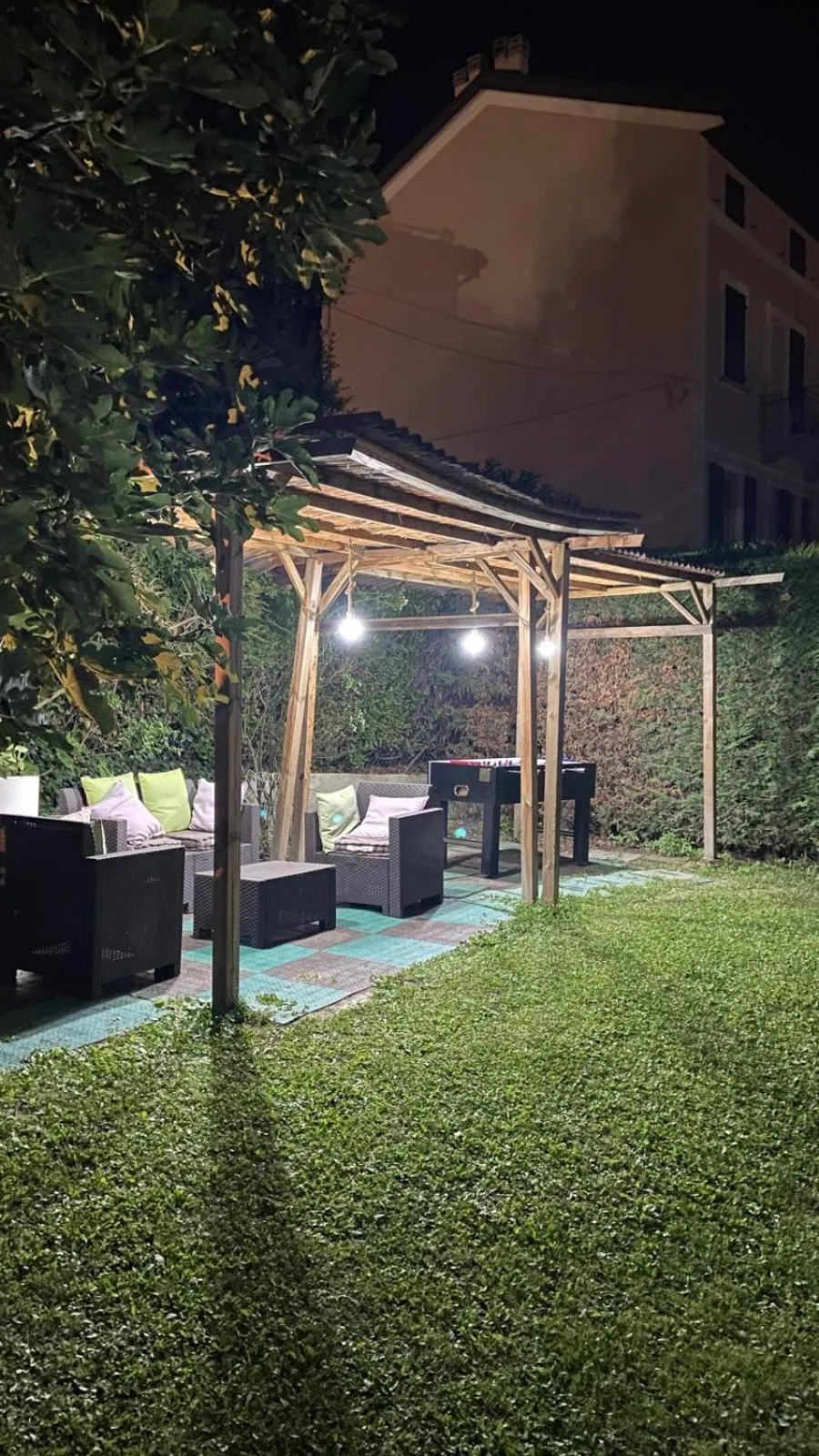 Garden in Hotel Au Soleil