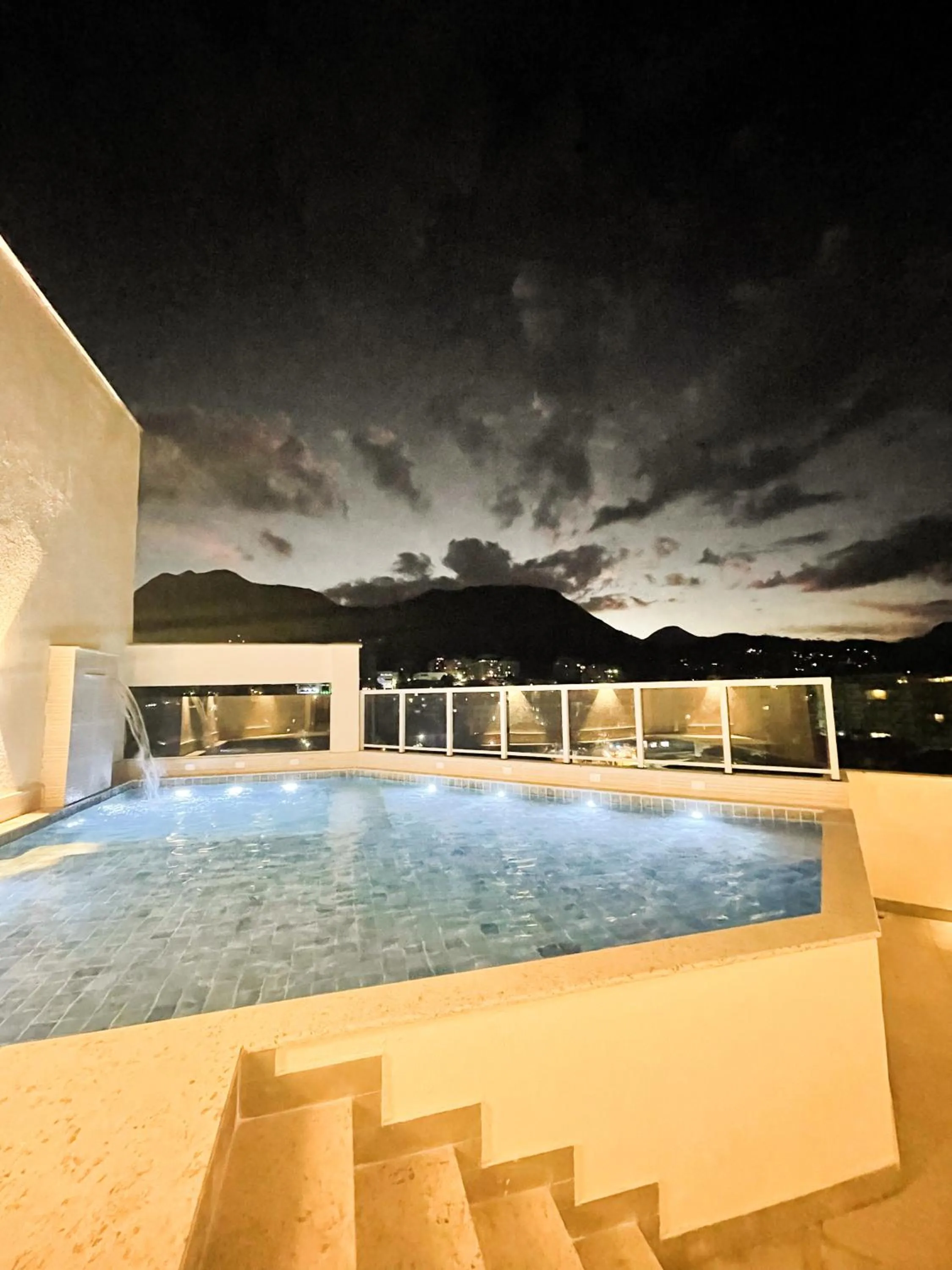 Swimming pool in Athos Hotel