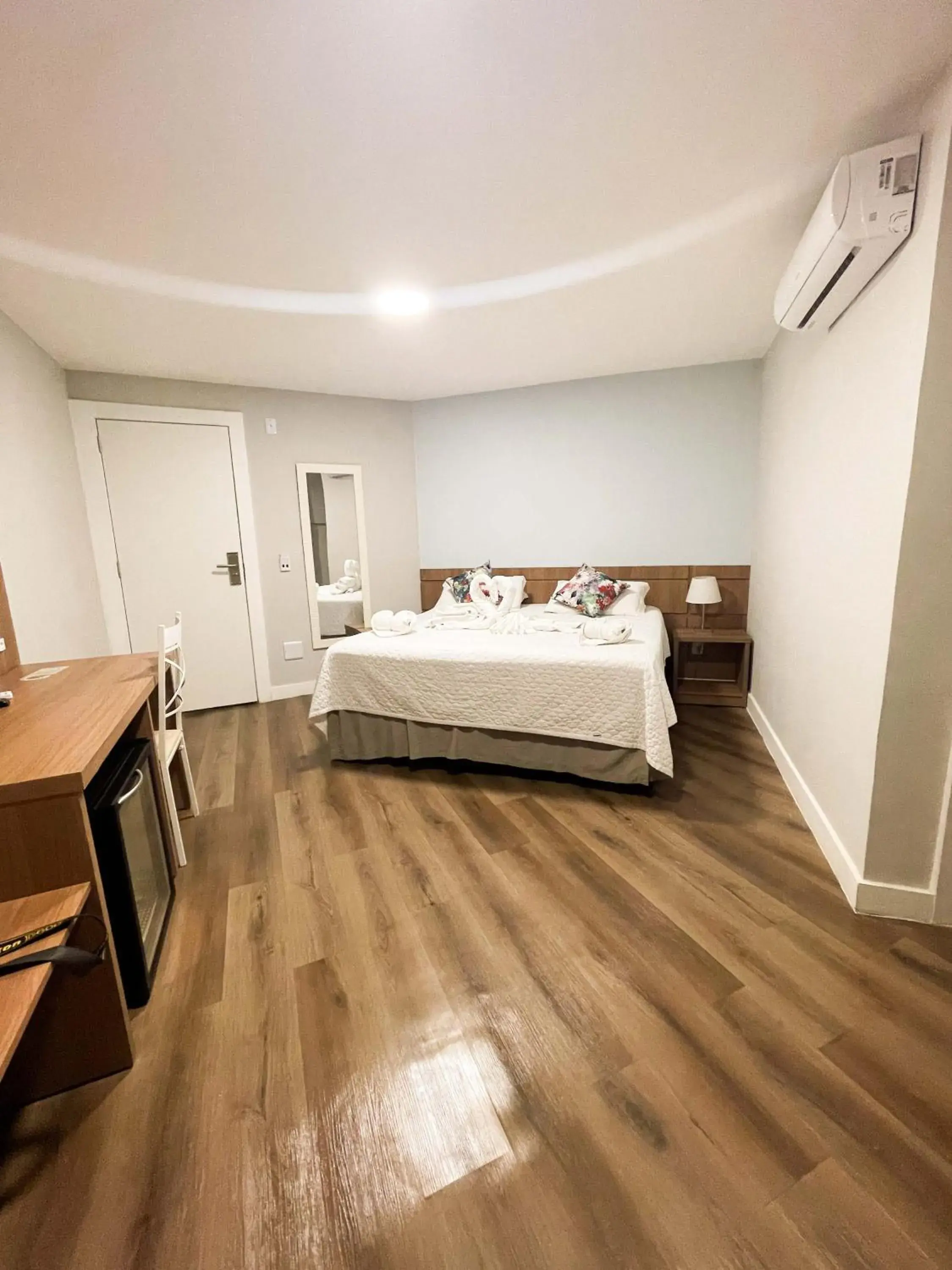 Bed in Athos Hotel Bed in Athos Hotel