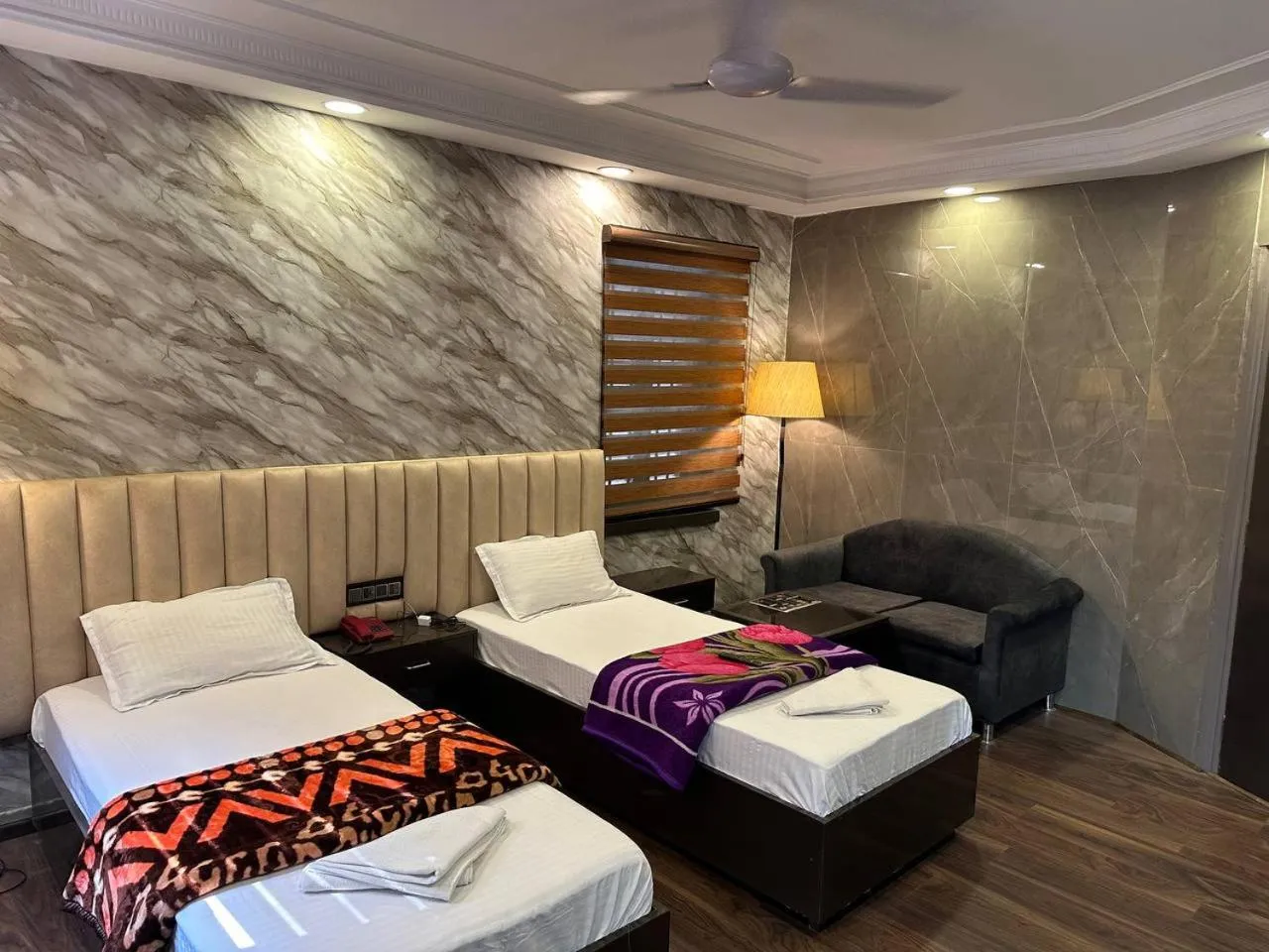 Bed in Hotel Majestic