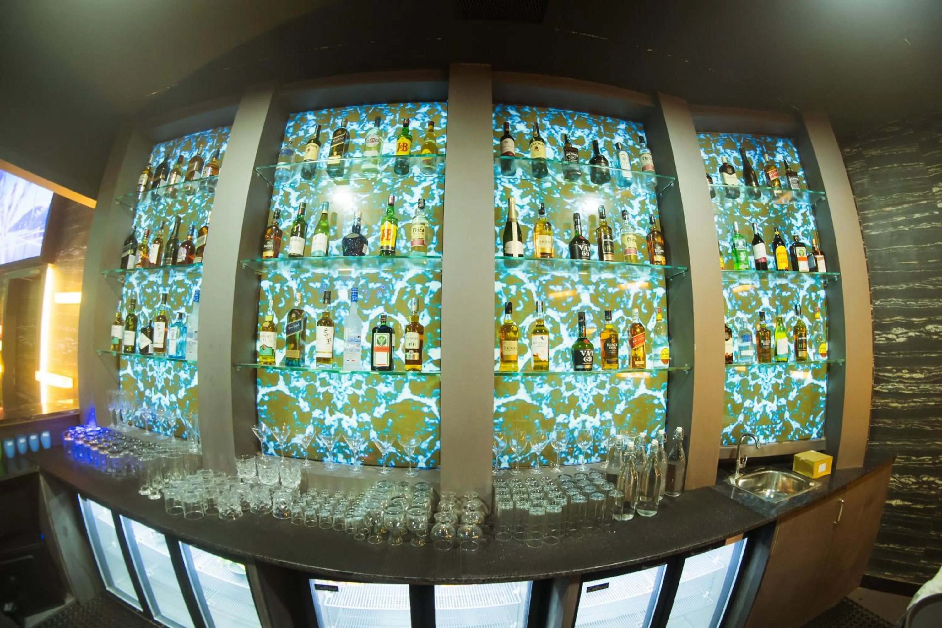 Alcoholic drinks in Hotel Majestic