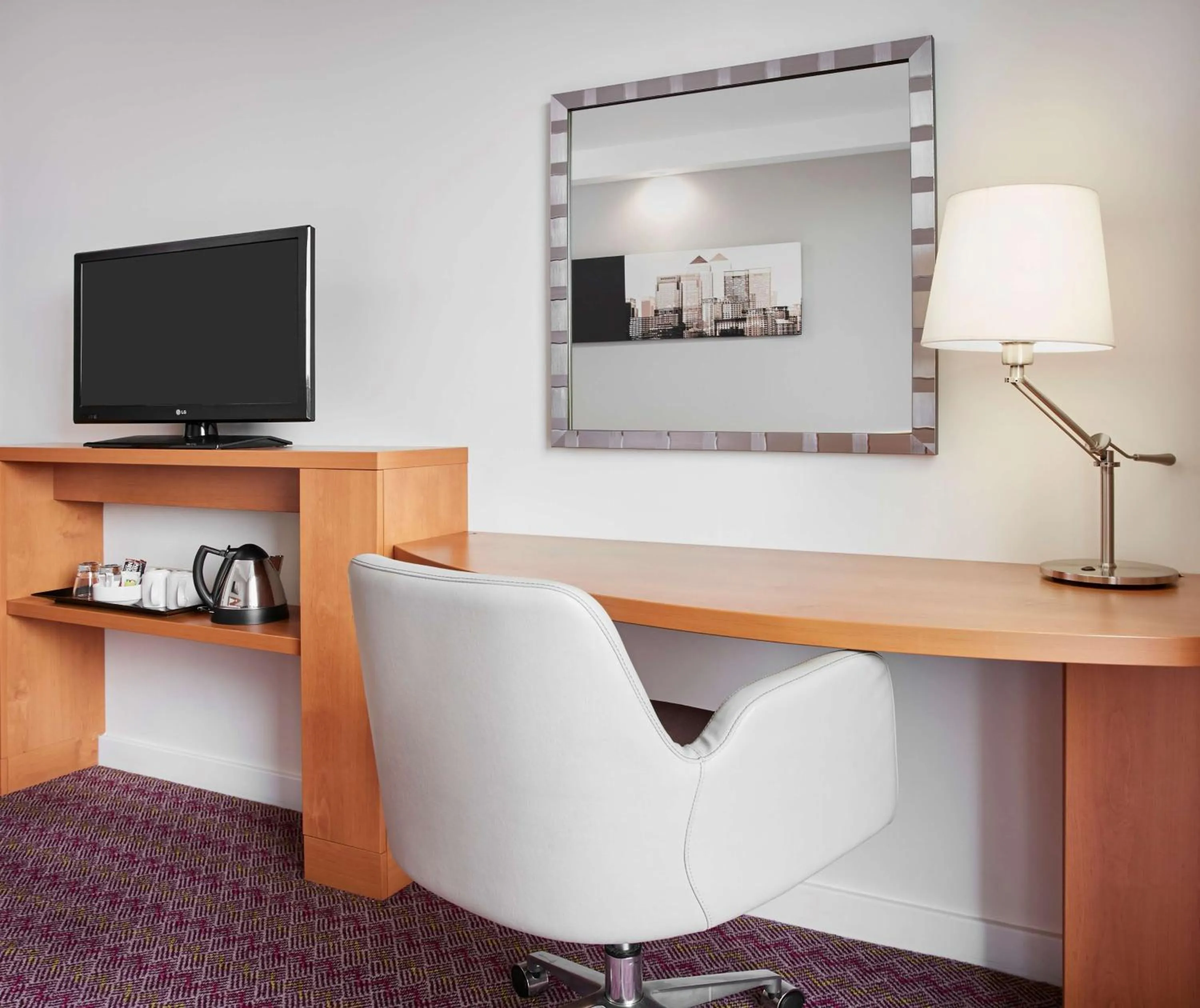 Living room in Hampton by Hilton London Waterloo
