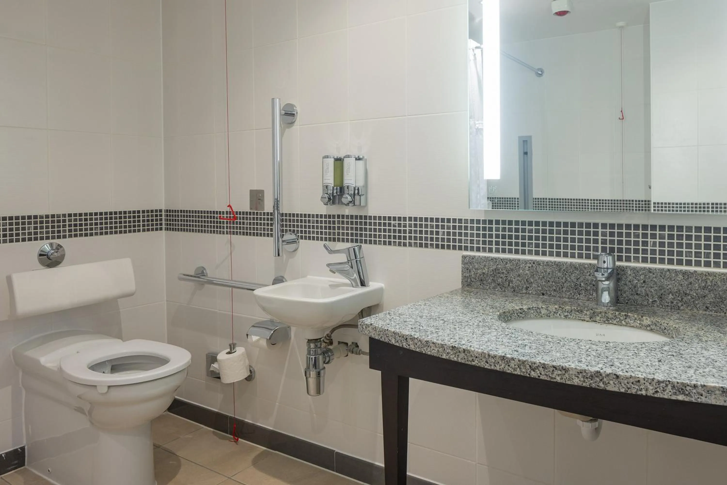 Shower in Hampton by Hilton London Waterloo