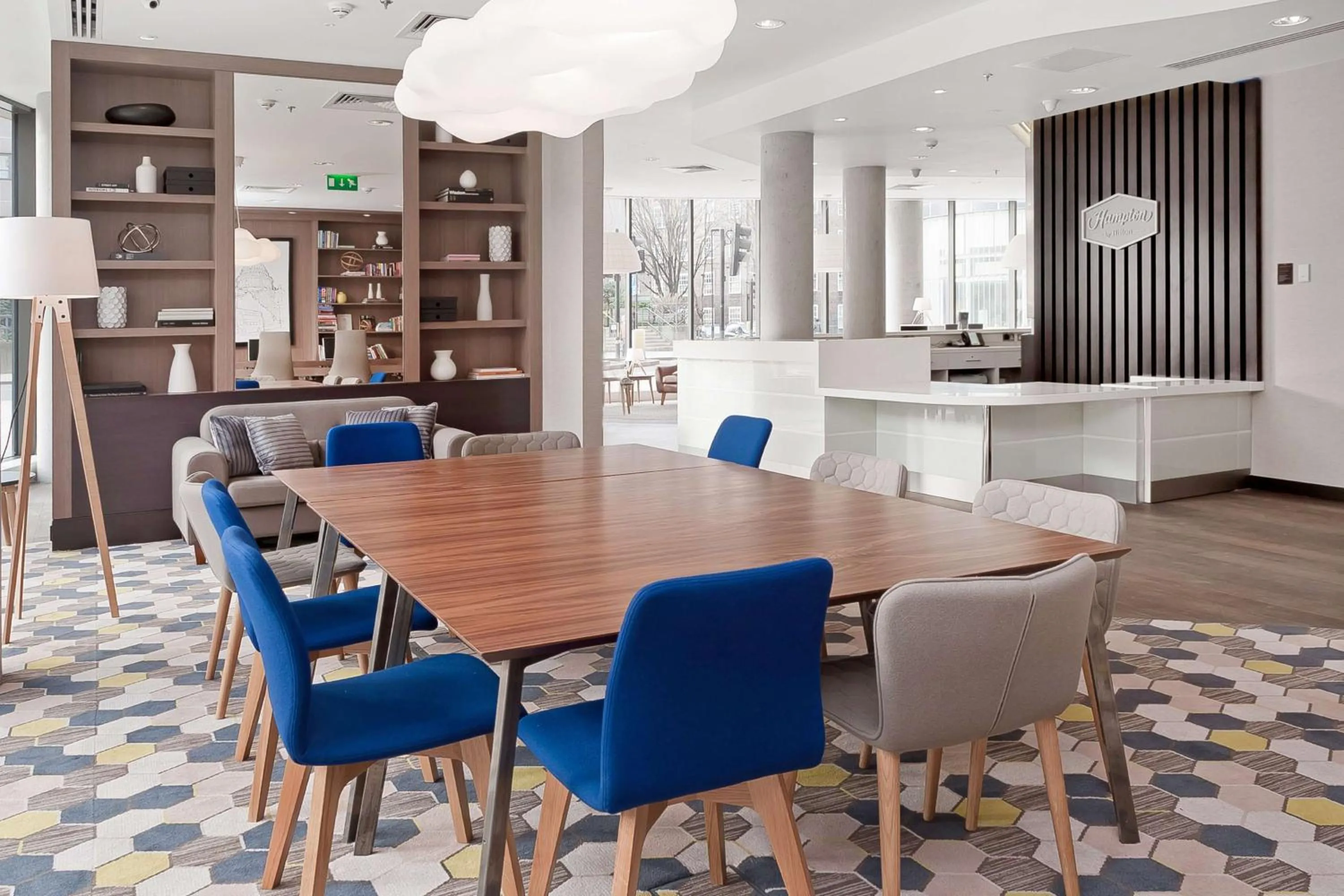 Lobby or reception in Hampton by Hilton London Waterloo