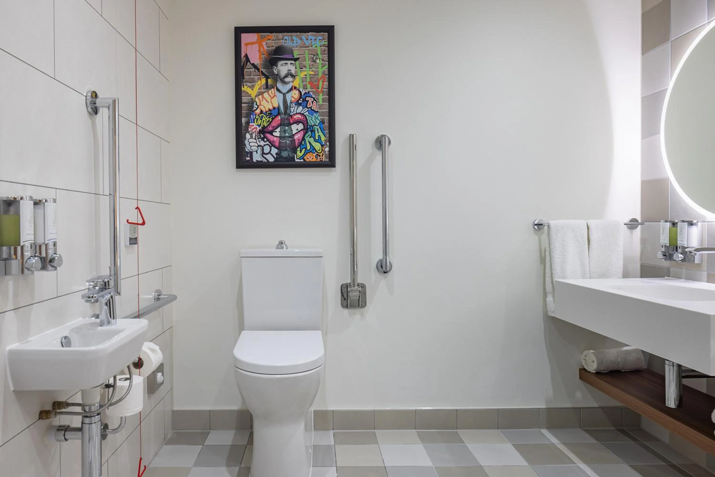Bathroom in Hampton by Hilton London Waterloo